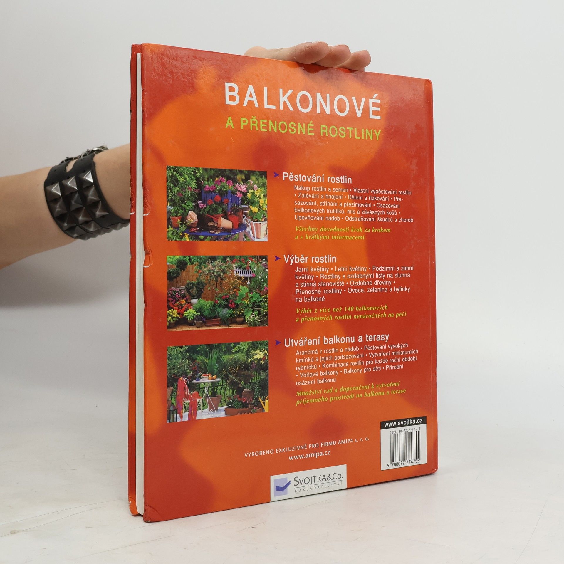 Joachim Mayer Balkonové a přenosné rostliny