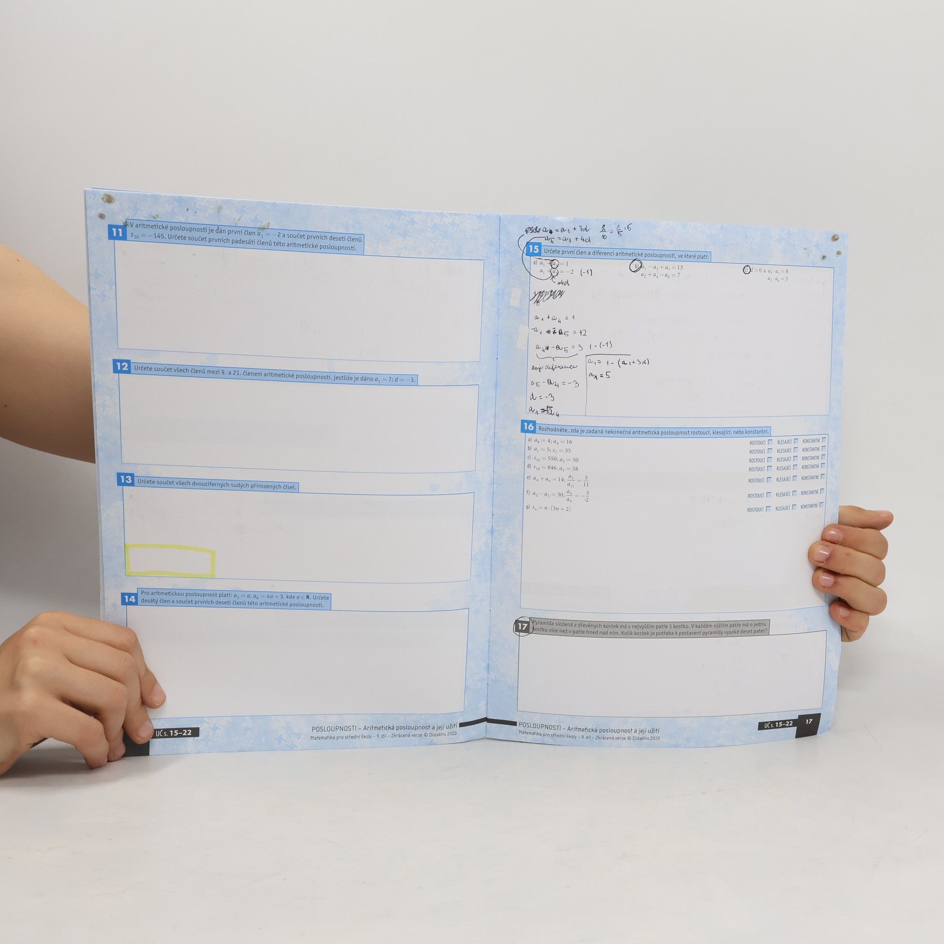Kolektiv autorů Matematika pro střední školy 9. díl: Posloupnosti, řady, finanční matematika - zkrácená verze