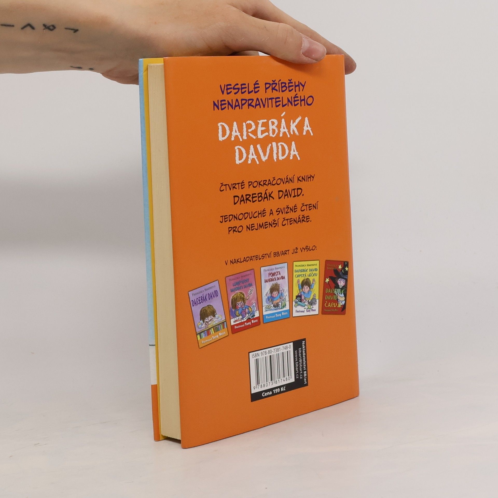Francesca Simon Nápady darebáka Davida