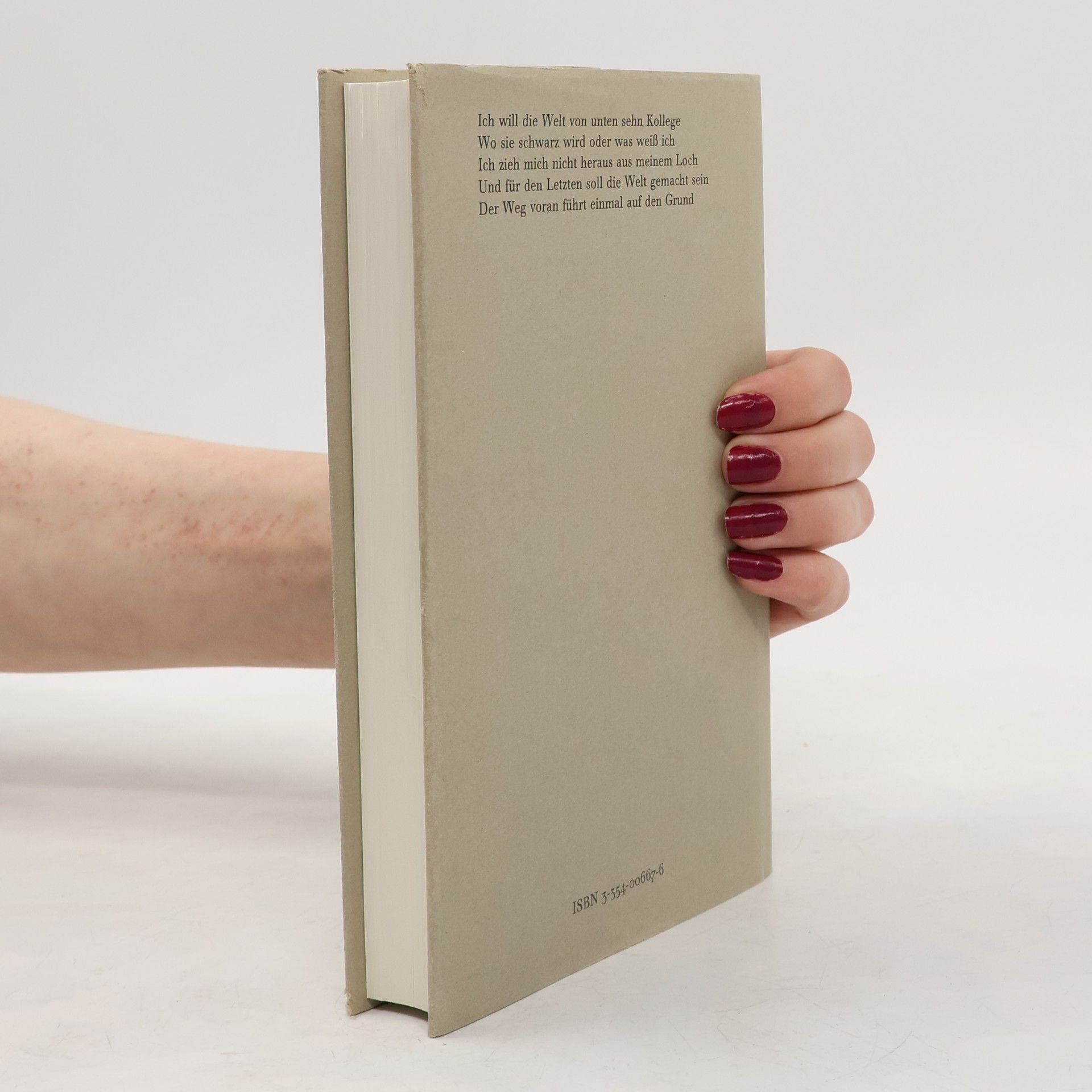 Volker Braun Texte in zeitlicher Folge Band 8