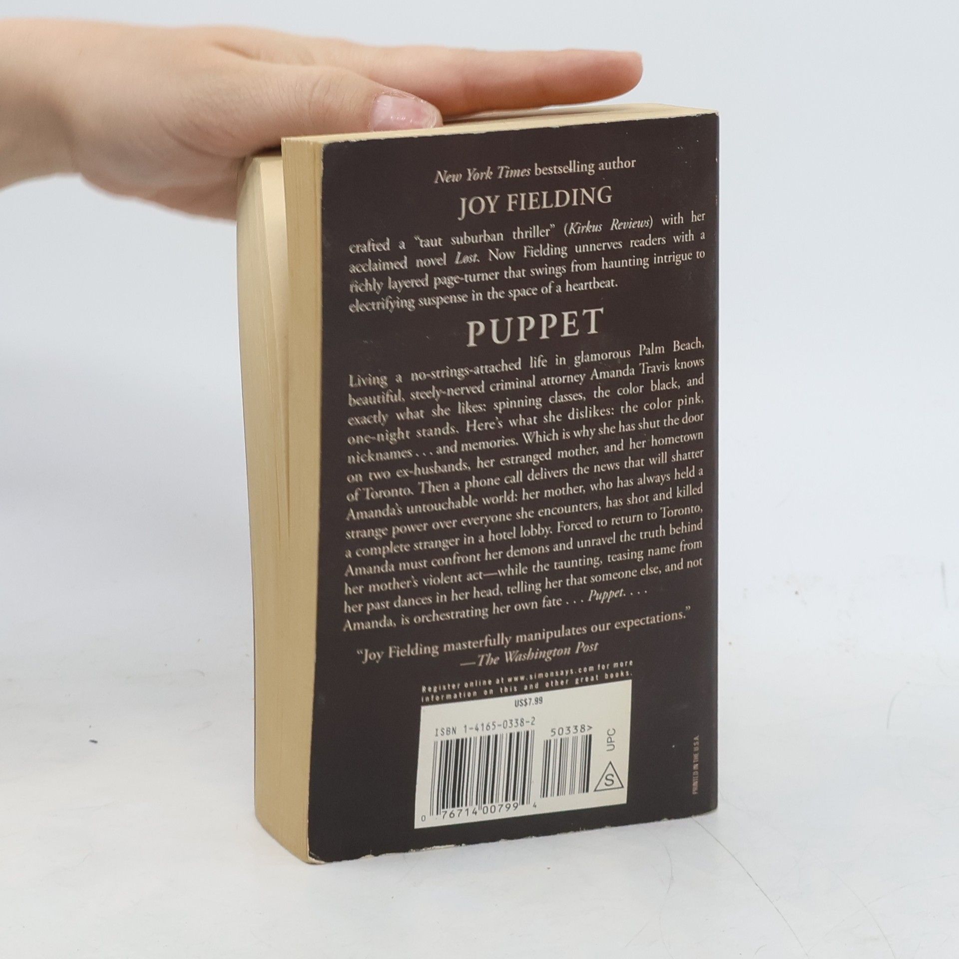 Joy Fielding Puppet