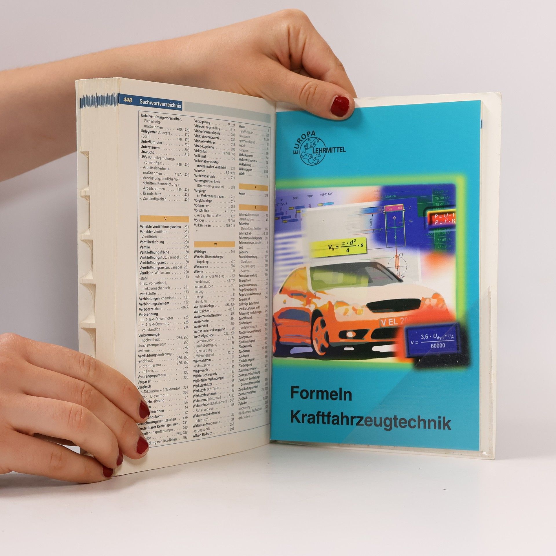 Richard Fischer Tabellenbuch Kraftfahrzeugtechnik mit Formelsammlung