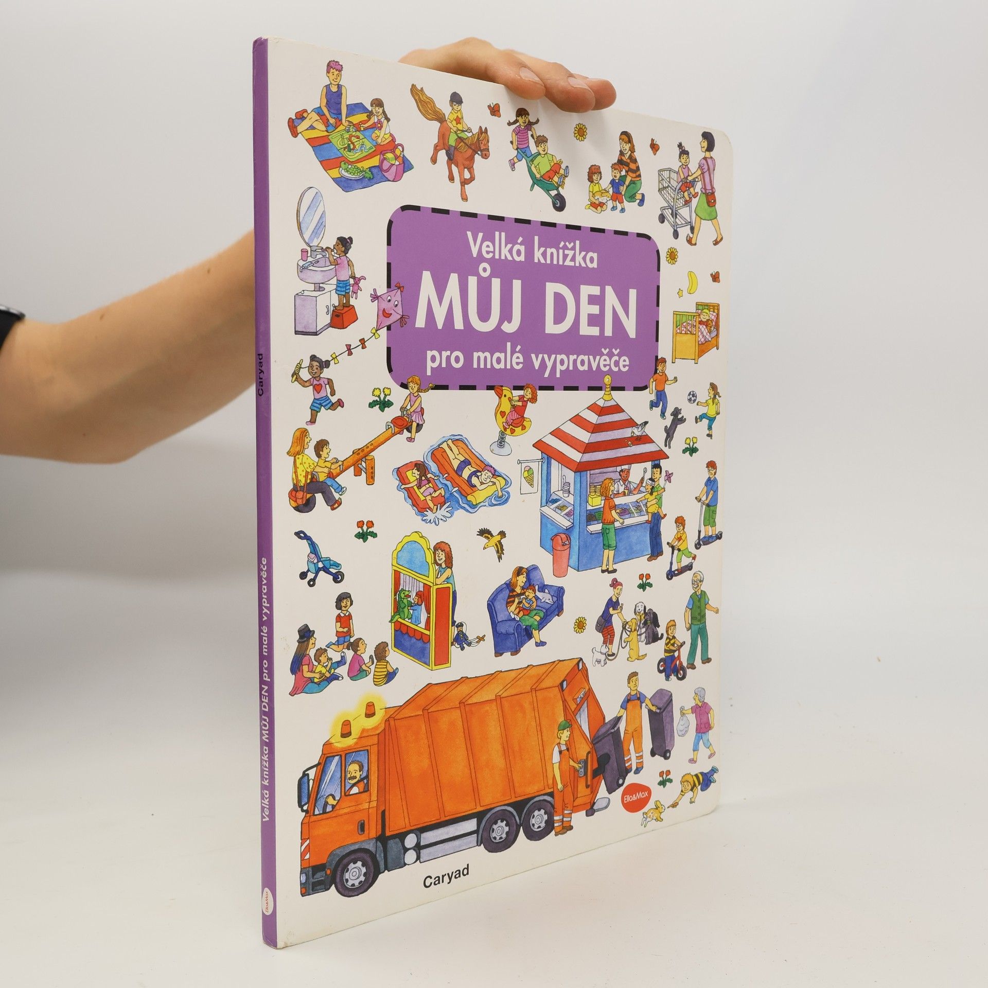 Caryad Velká knížka Můj den pro malé vypravěče