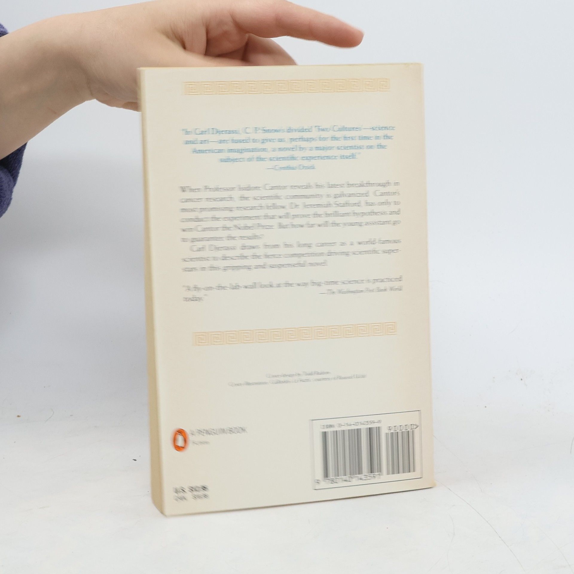 Carl Djerassi Cantor's Dilemma, English edition