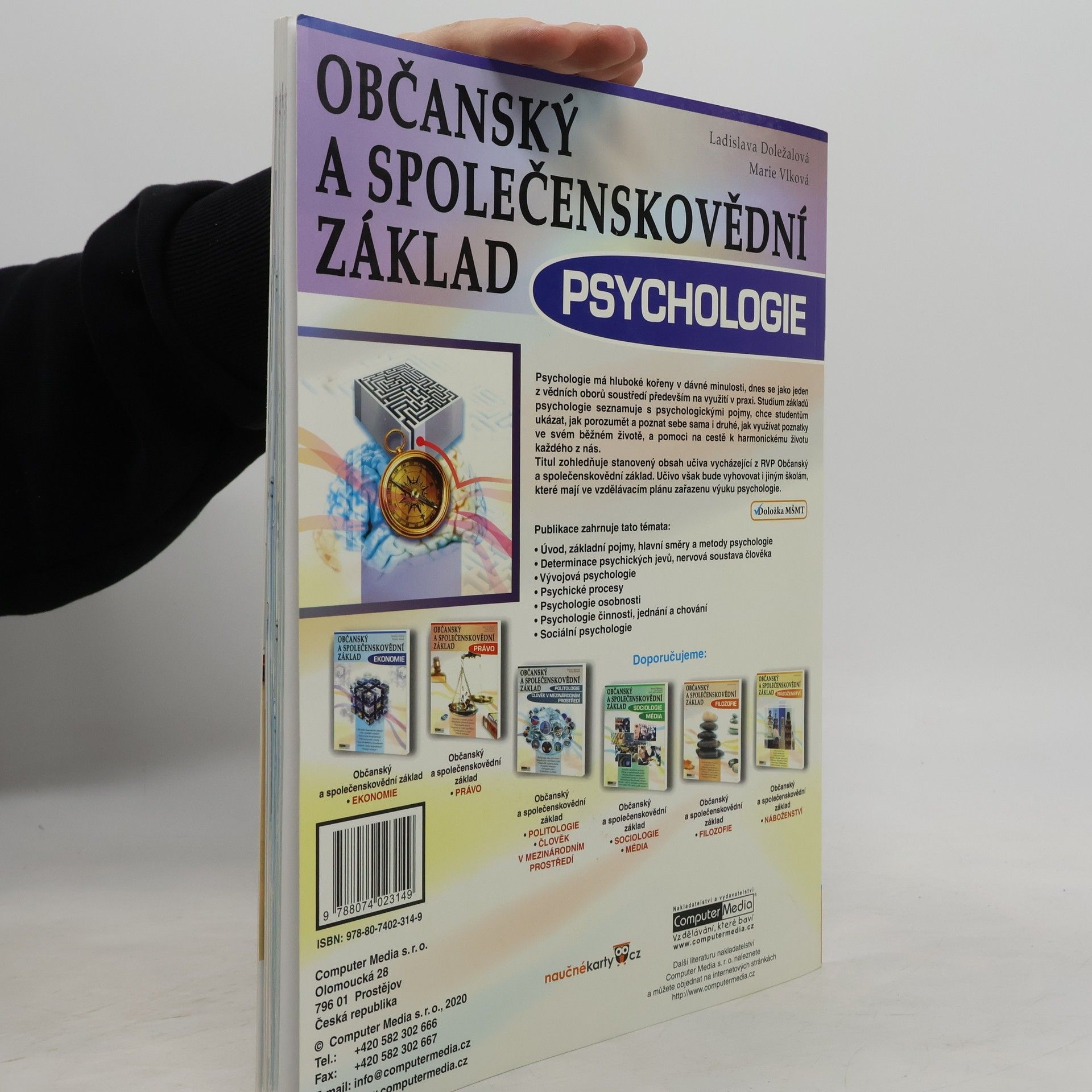 Ladislava Doležalová Občanský a společenskovědní základ. Psychologie