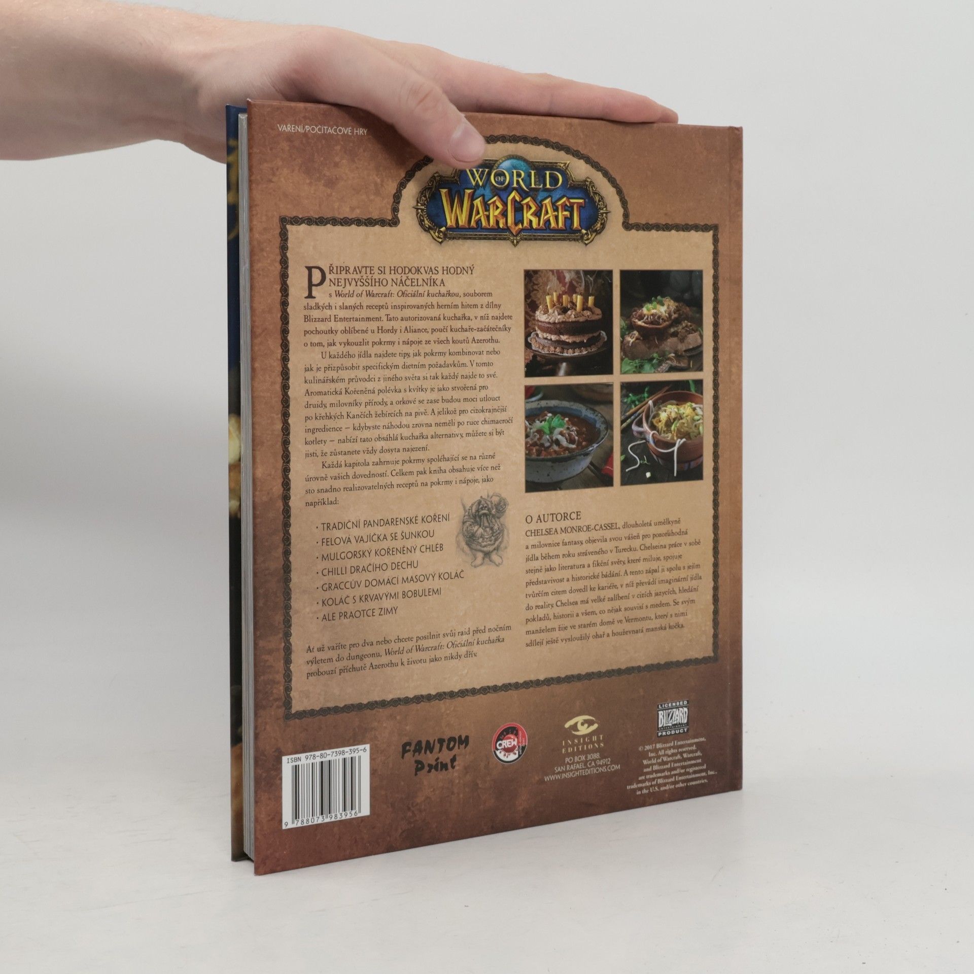 Chelsea Monroe-Cassel World of Warcraft: Oficiální kuchařka