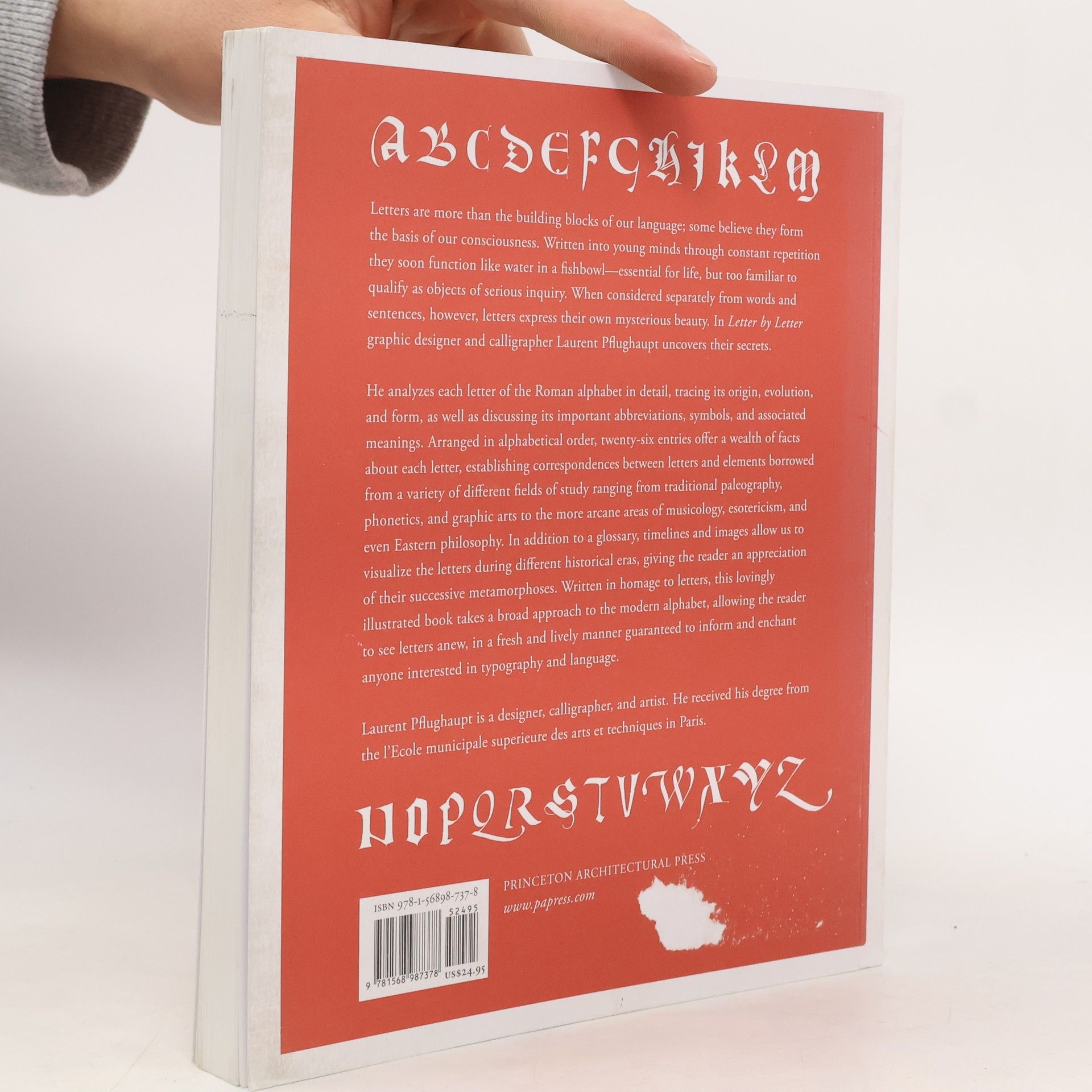 Laurent Pflughaupt Letter by Letter