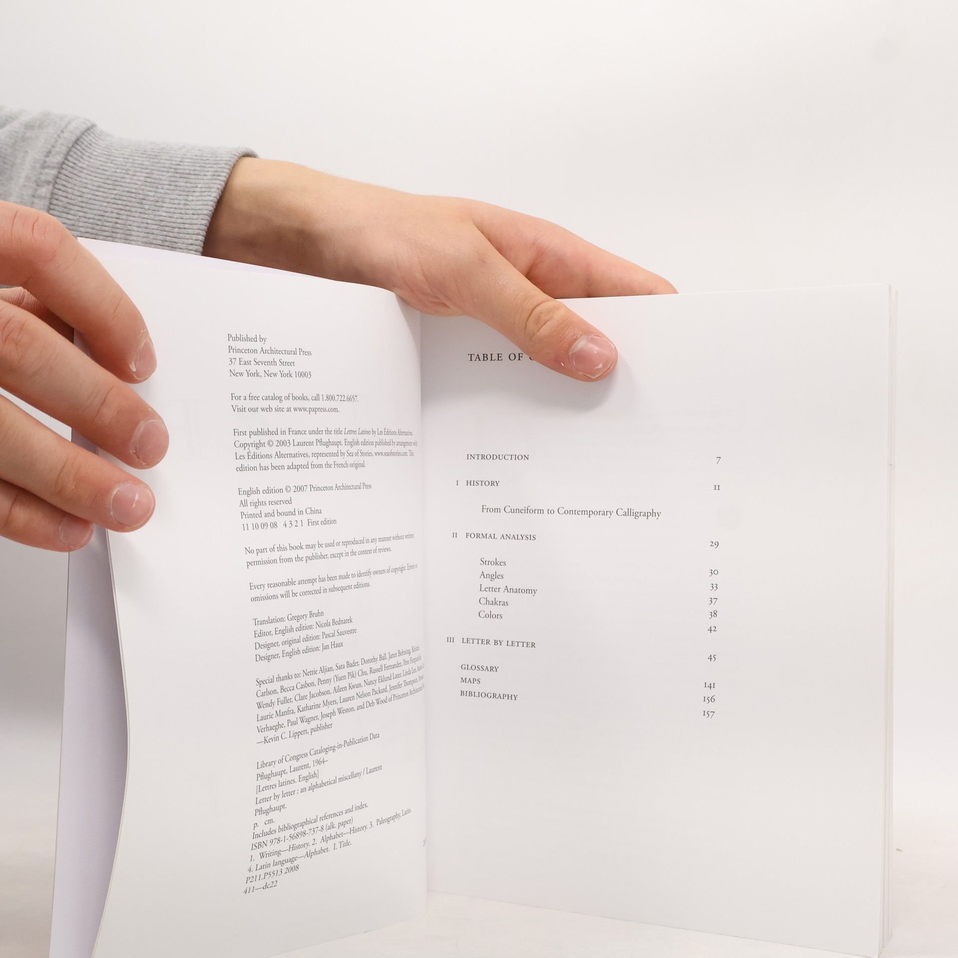 Laurent Pflughaupt Letter by Letter