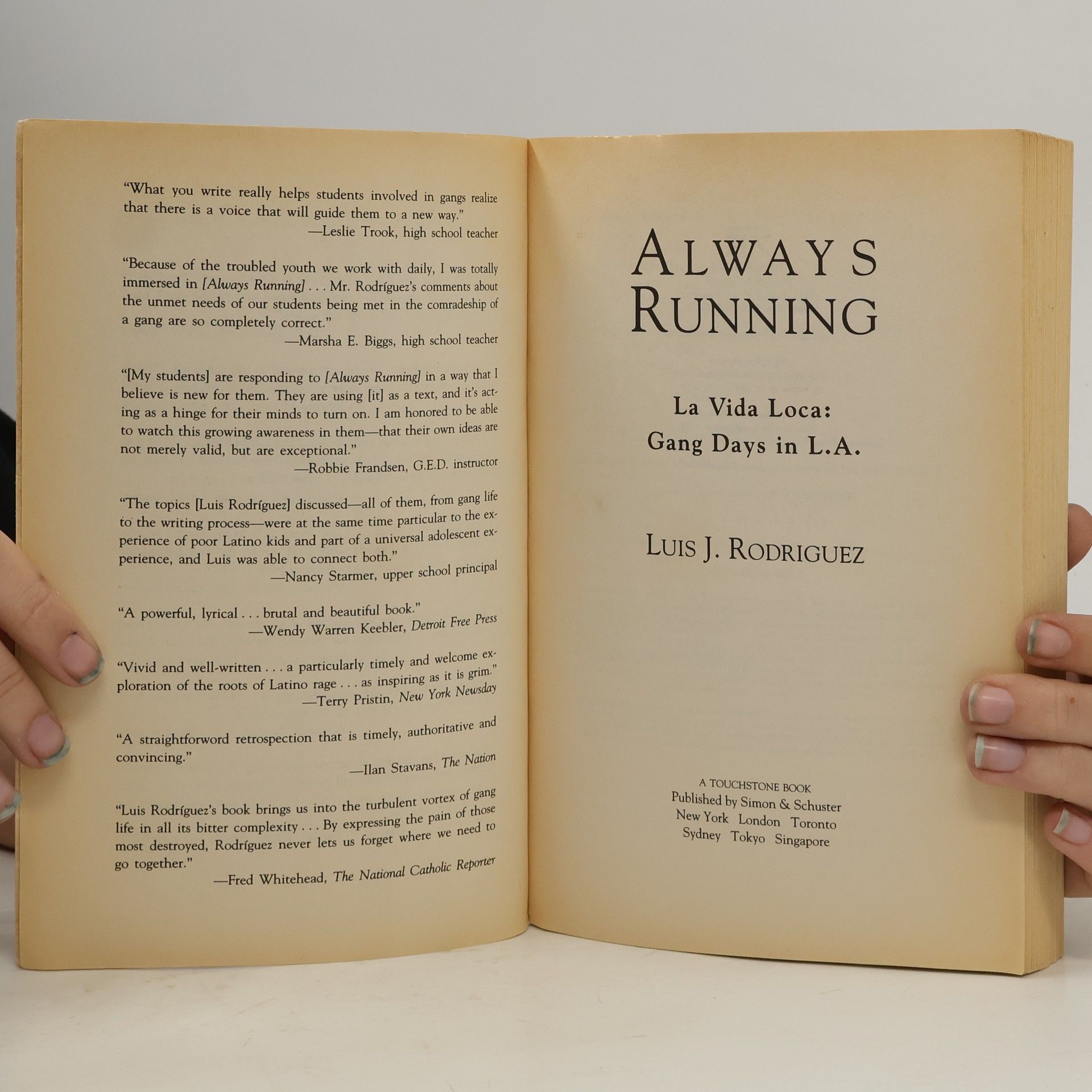 Luis J. Rodriguez Always Running