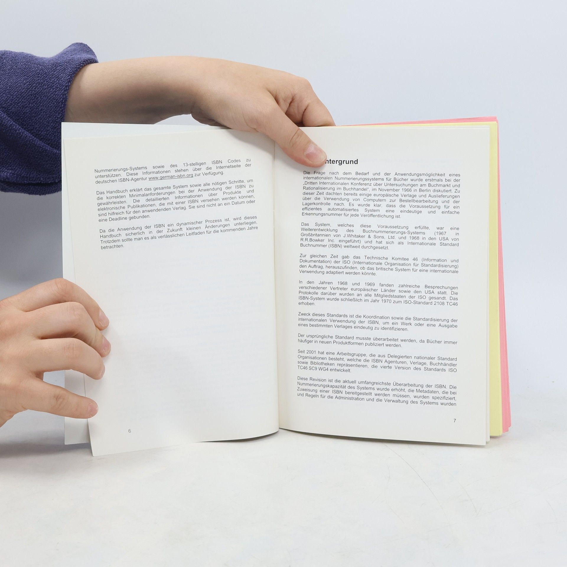 Internationale Standard-Buchnummer-Agentur für die Bundesrepublik Deutschland ISBN-Handbuch