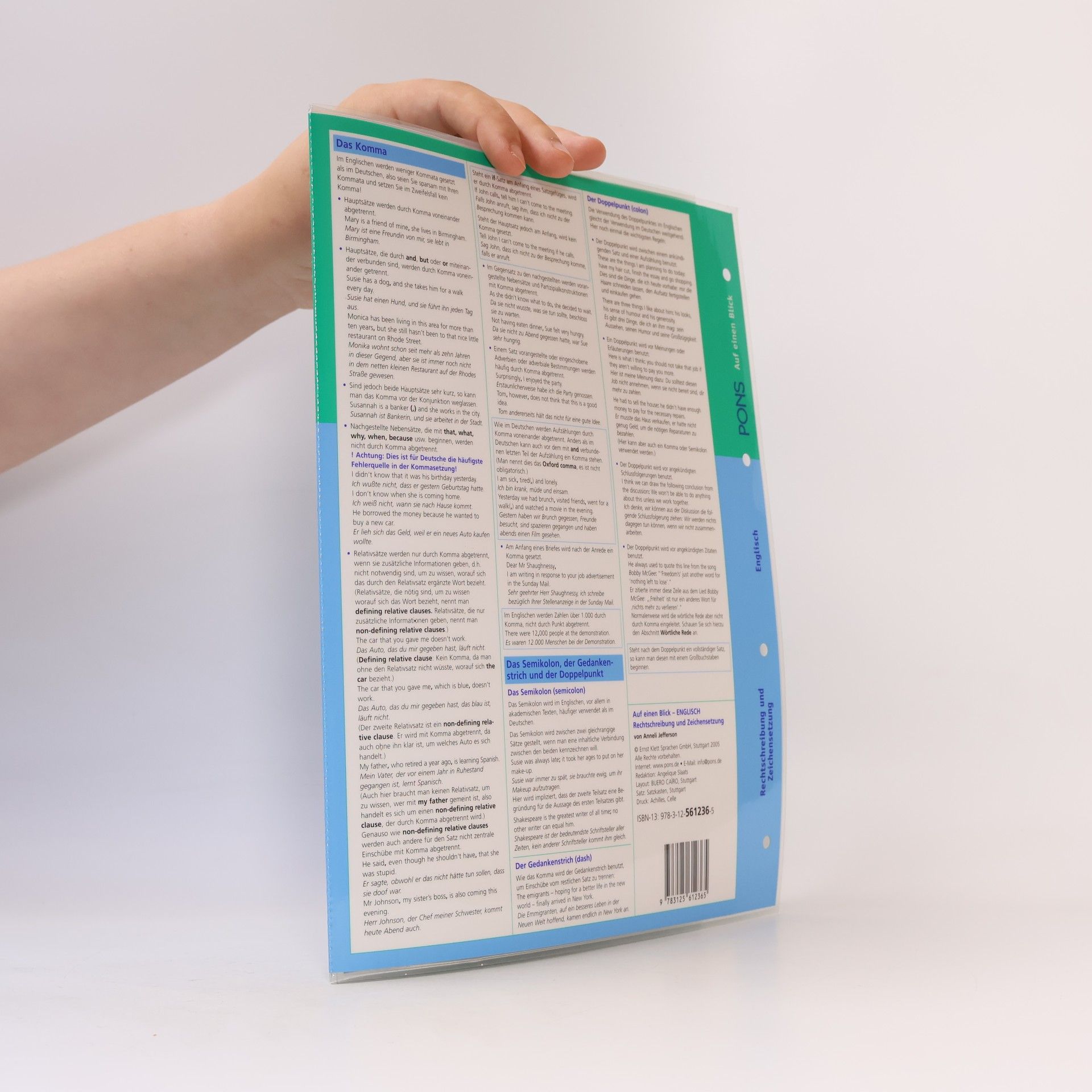 Various authors PONS Grammatik auf einen Blick Englisch