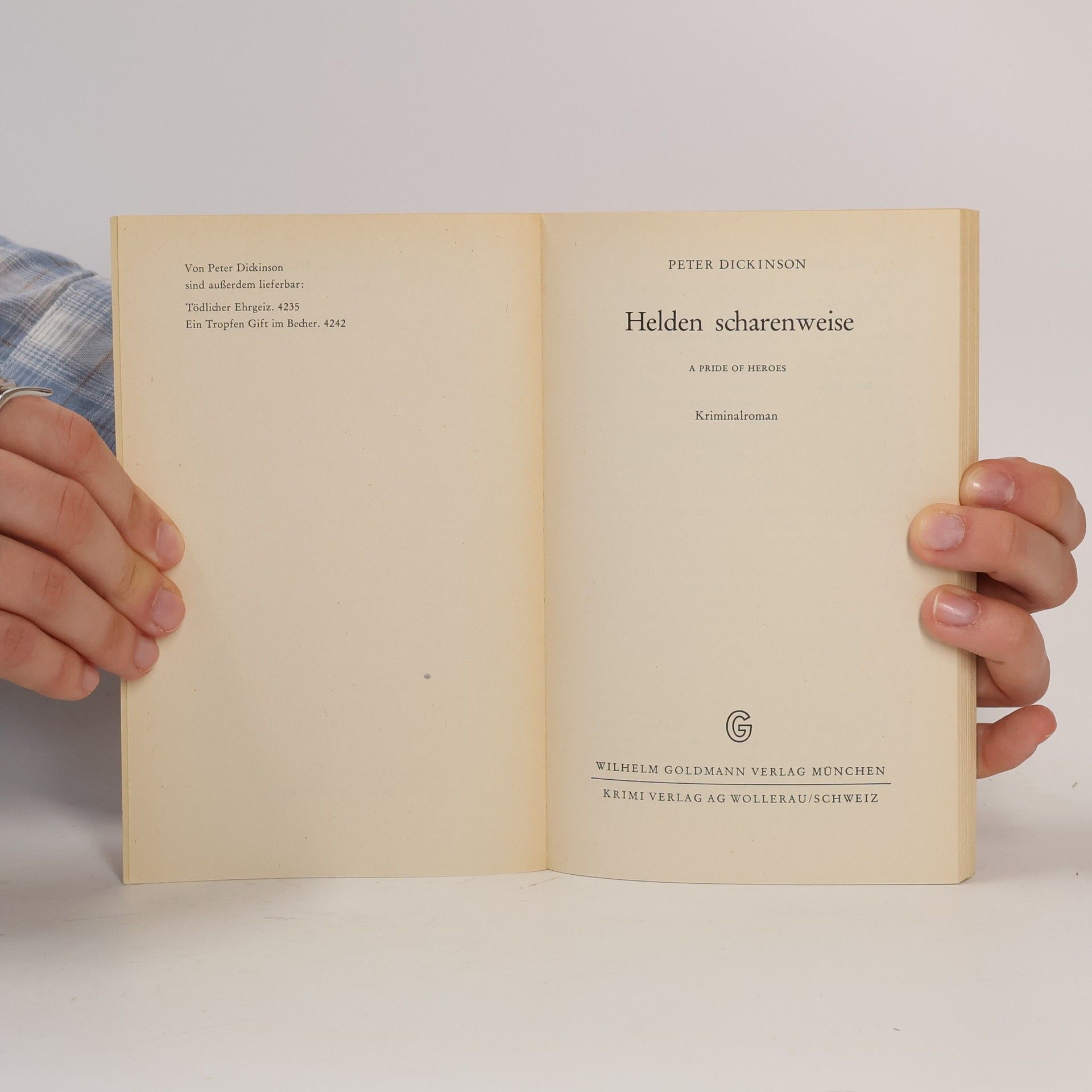 Peter Dickinson Helden scharenweise