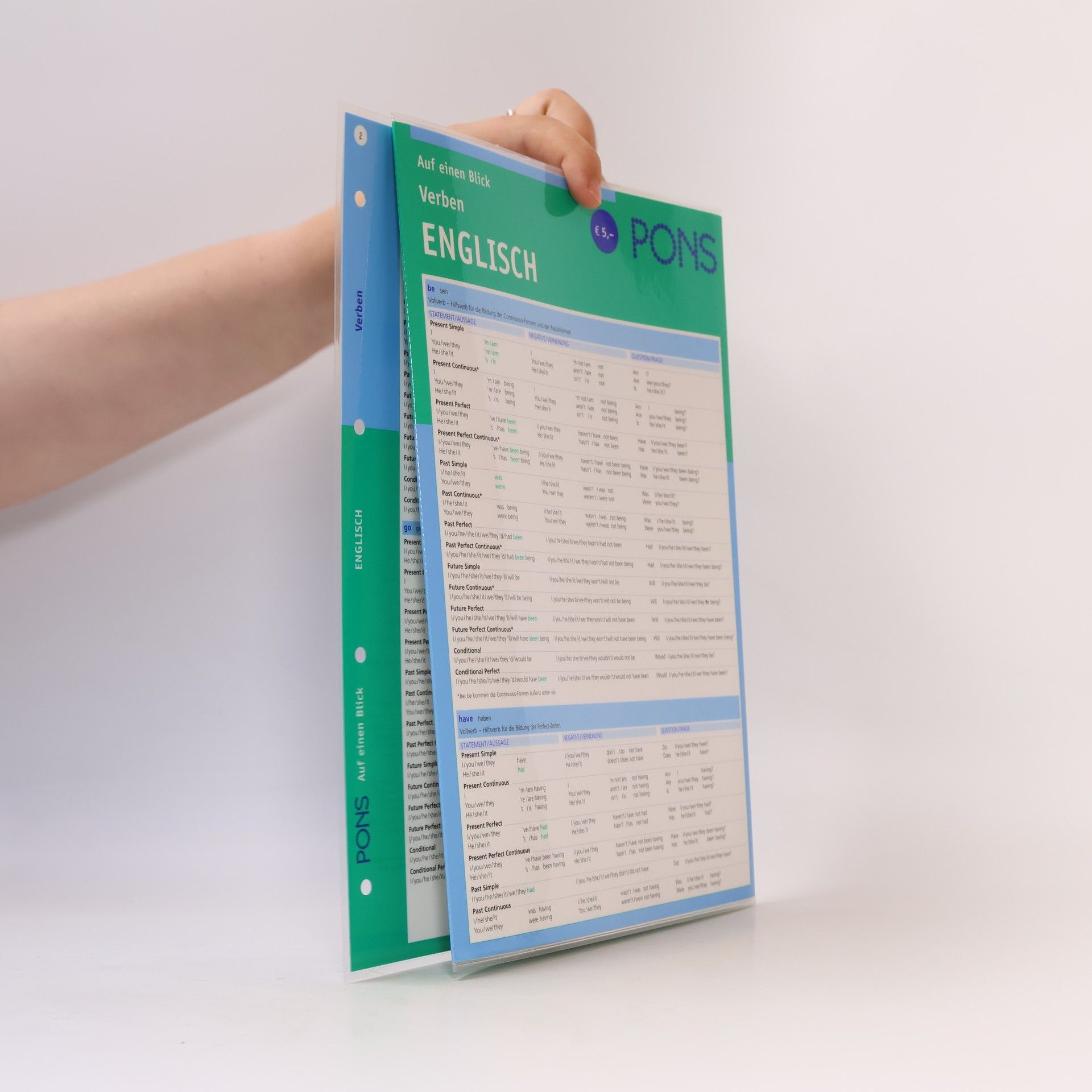 Autorenkollektiv PONS Verben auf einen Blick Englisch