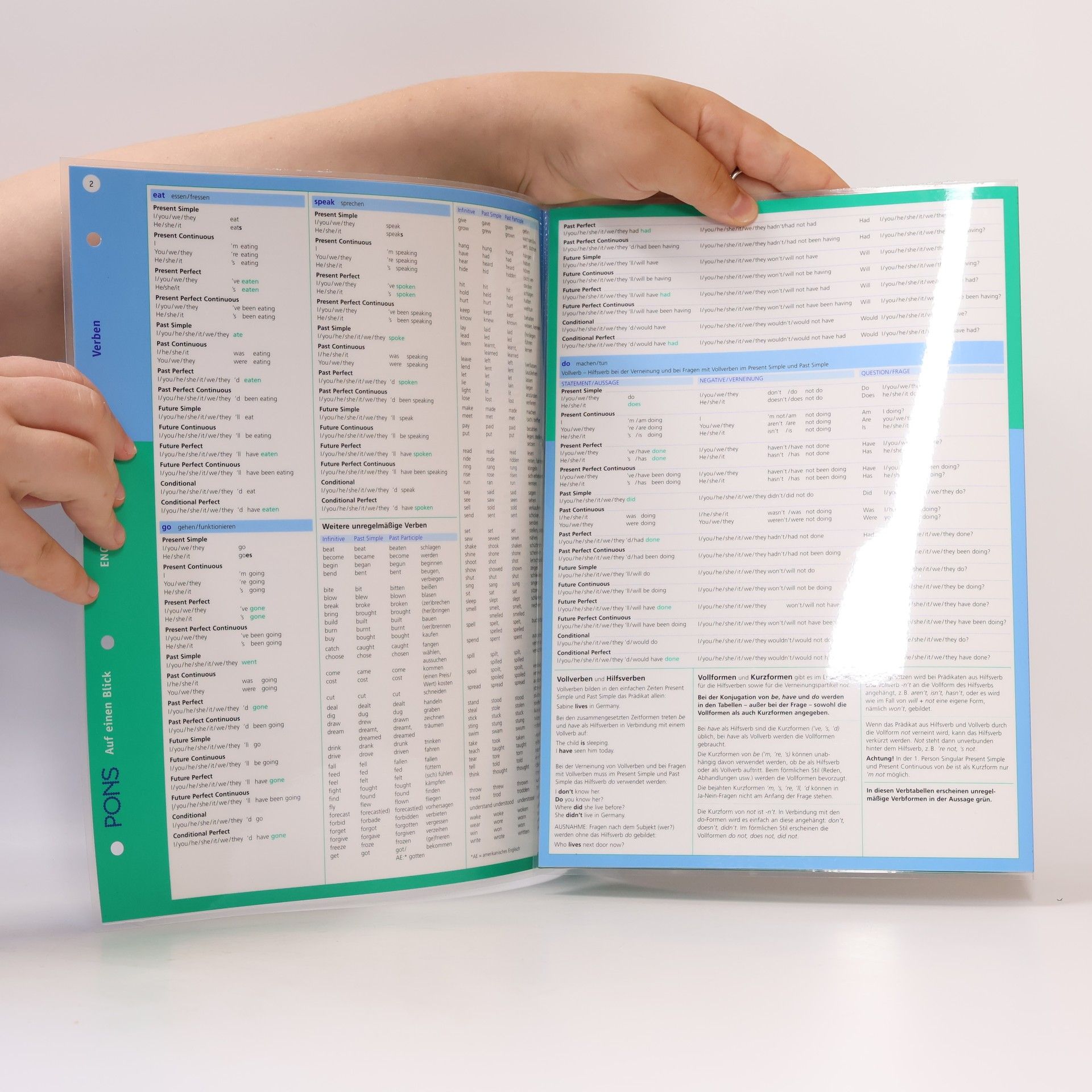 Autorenkollektiv PONS Verben auf einen Blick Englisch