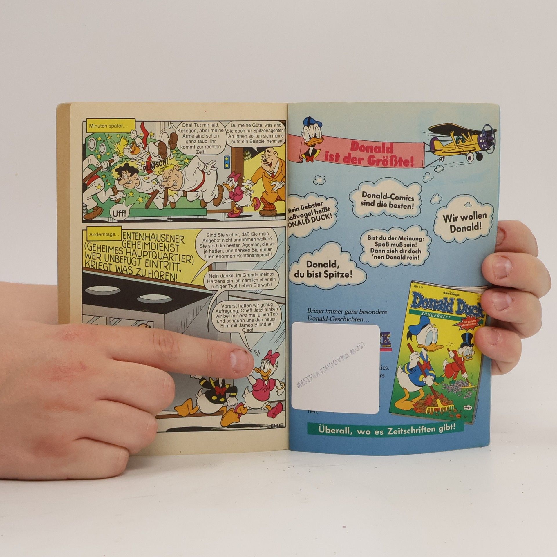 Walt Disney Lustiges Taschenbuch Nr. 190. Prallball im Weltall
