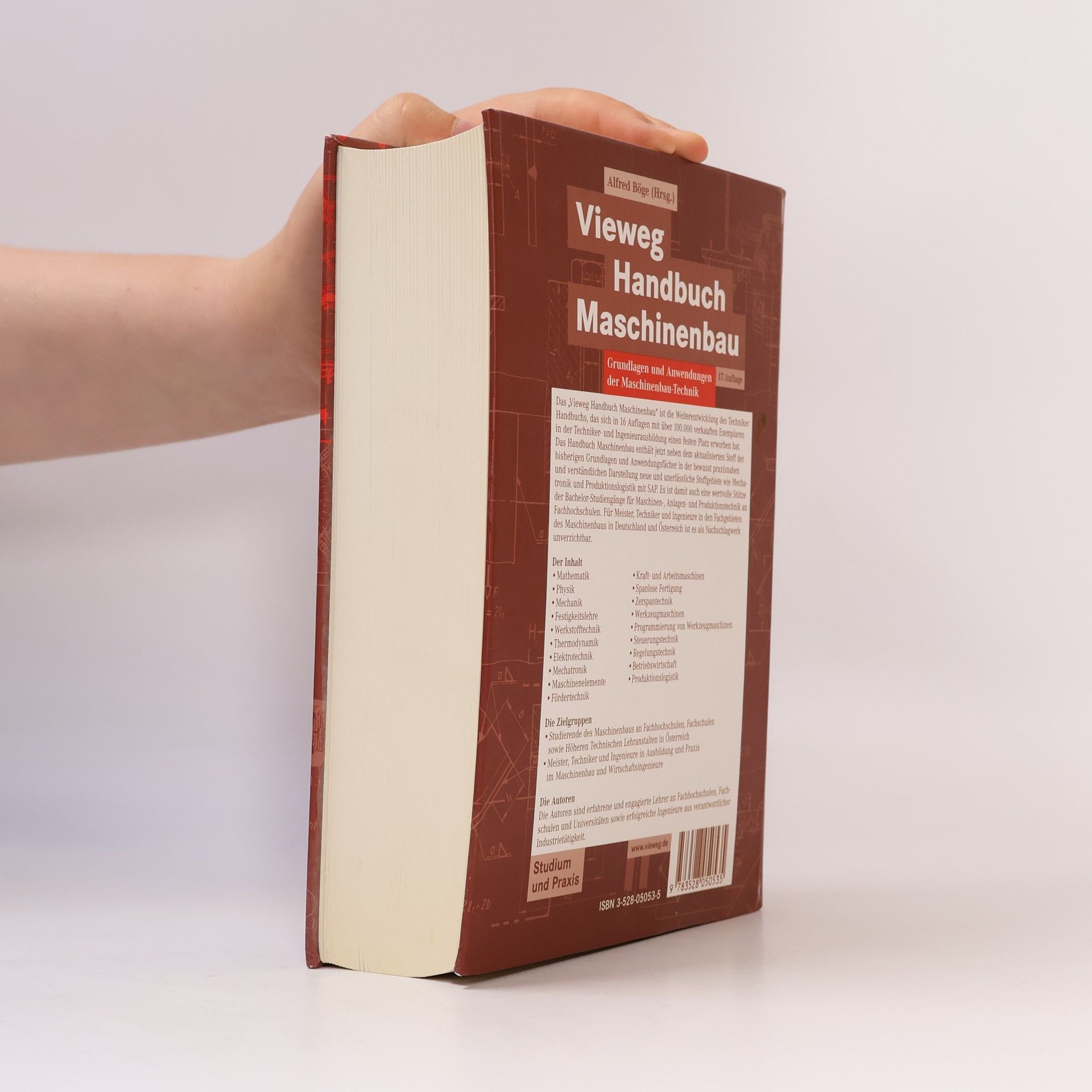 Alfred Böge Vieweg Handbuch Maschinenbau