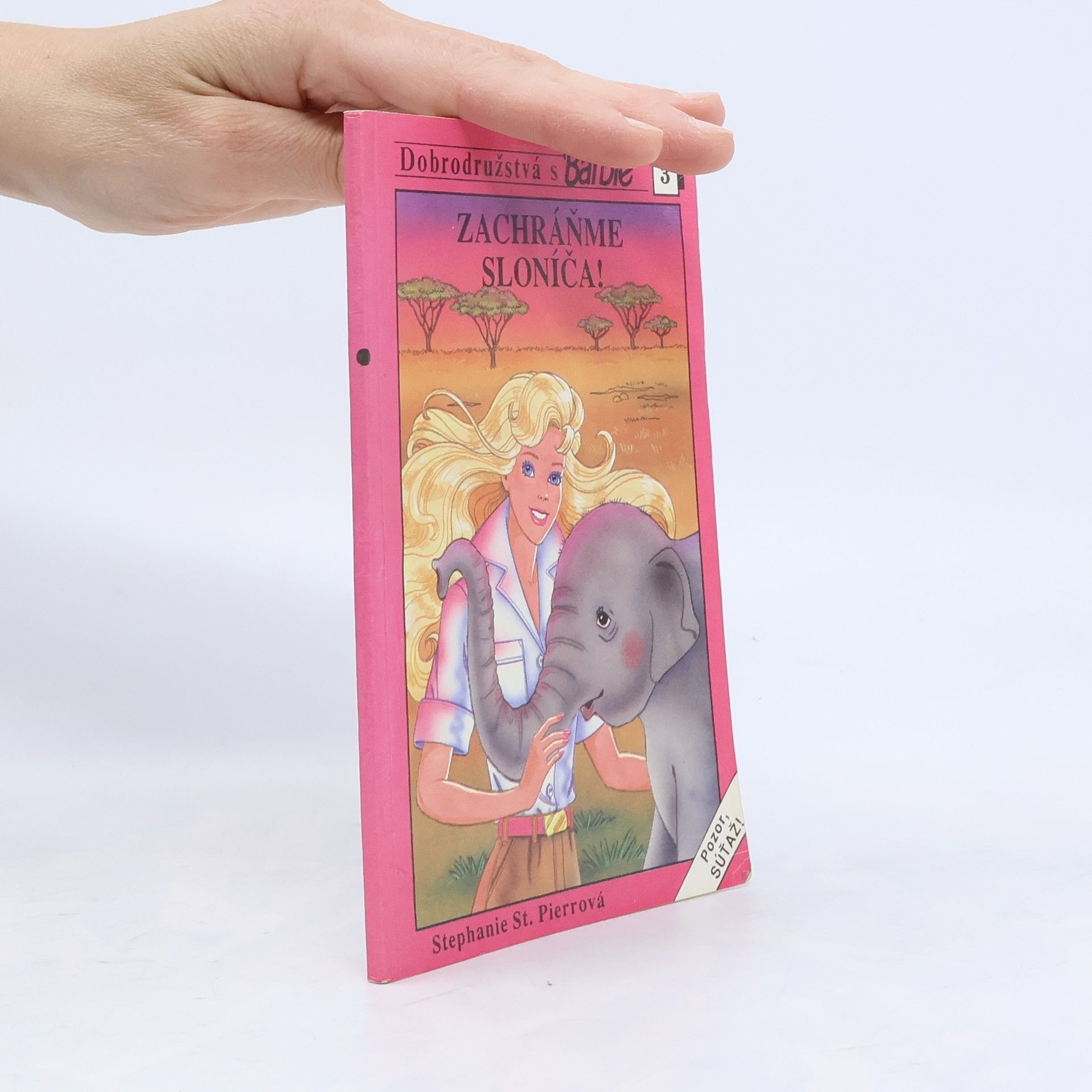 Stephanie Pierre Dobrodružstvá s Barbie 3. Zachráňme sloníča!
