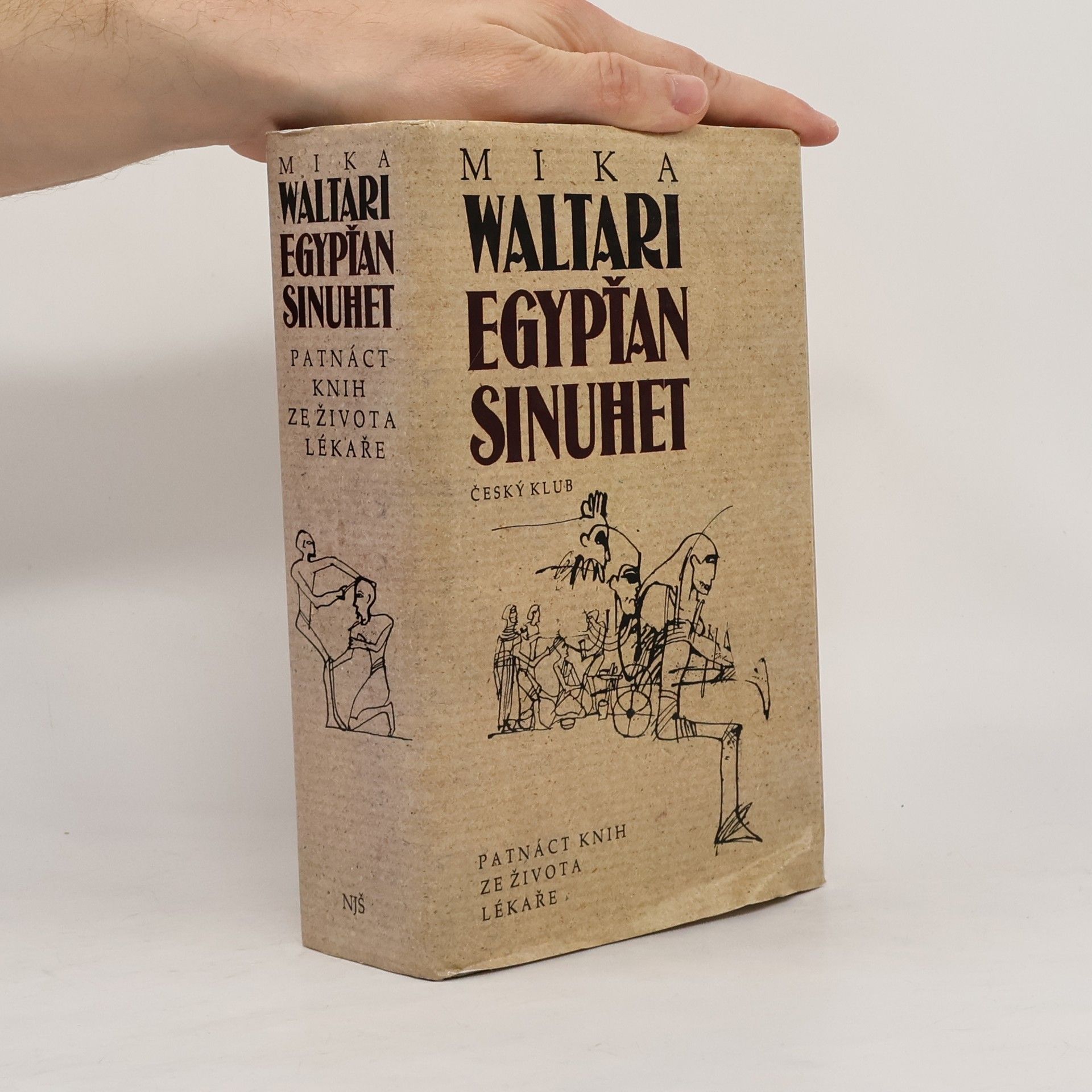 Mika Waltari Egypťan Sinuhet - patnáct knih ze života lékaře