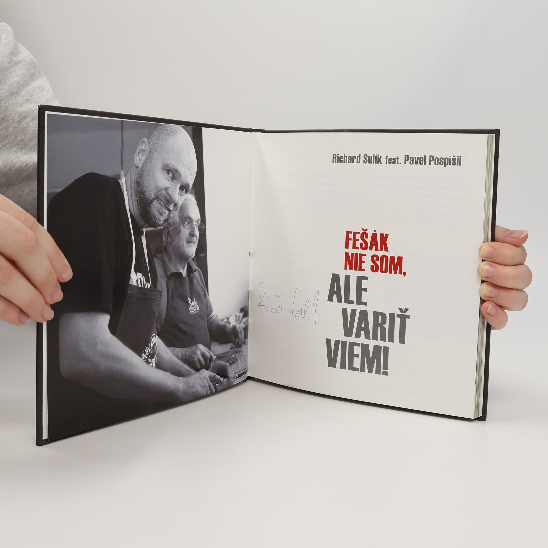 Richard Sulík Fešák nie som, ale variť viem!