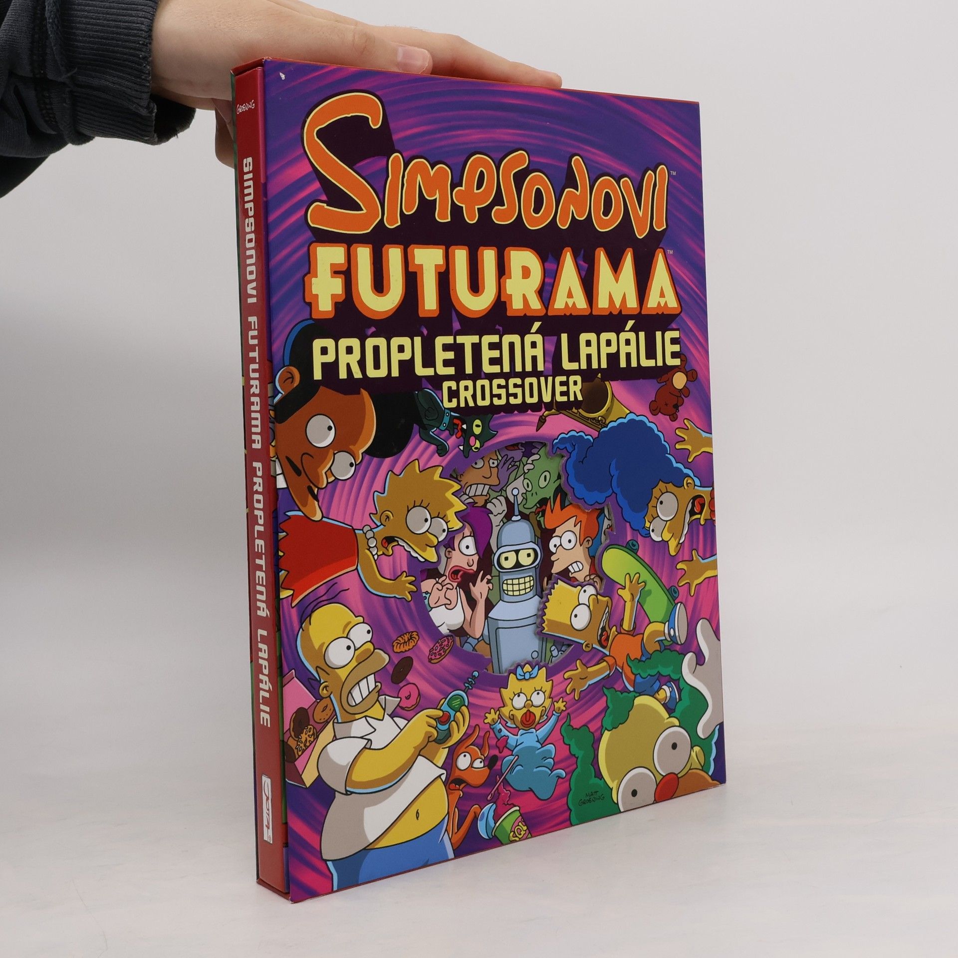 Věra Petrášová Simpsonovi - Futurama. Propletená lapálie: Crossover (s přílohou)