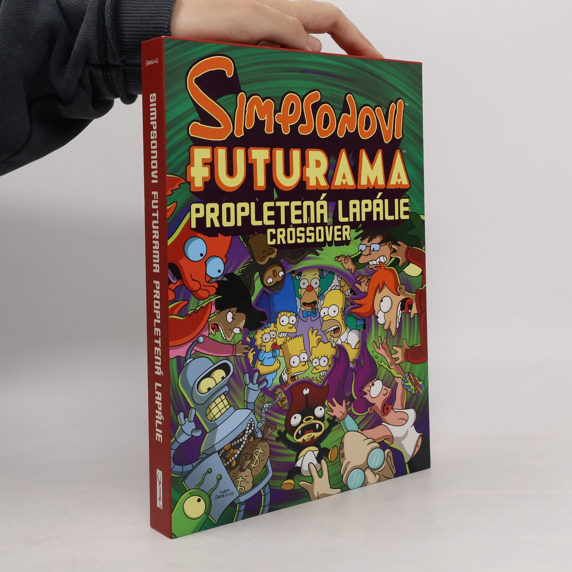 Matt Groening Simpsonovi - Futurama. Propletená lapálie: Crossover (s přílohou)