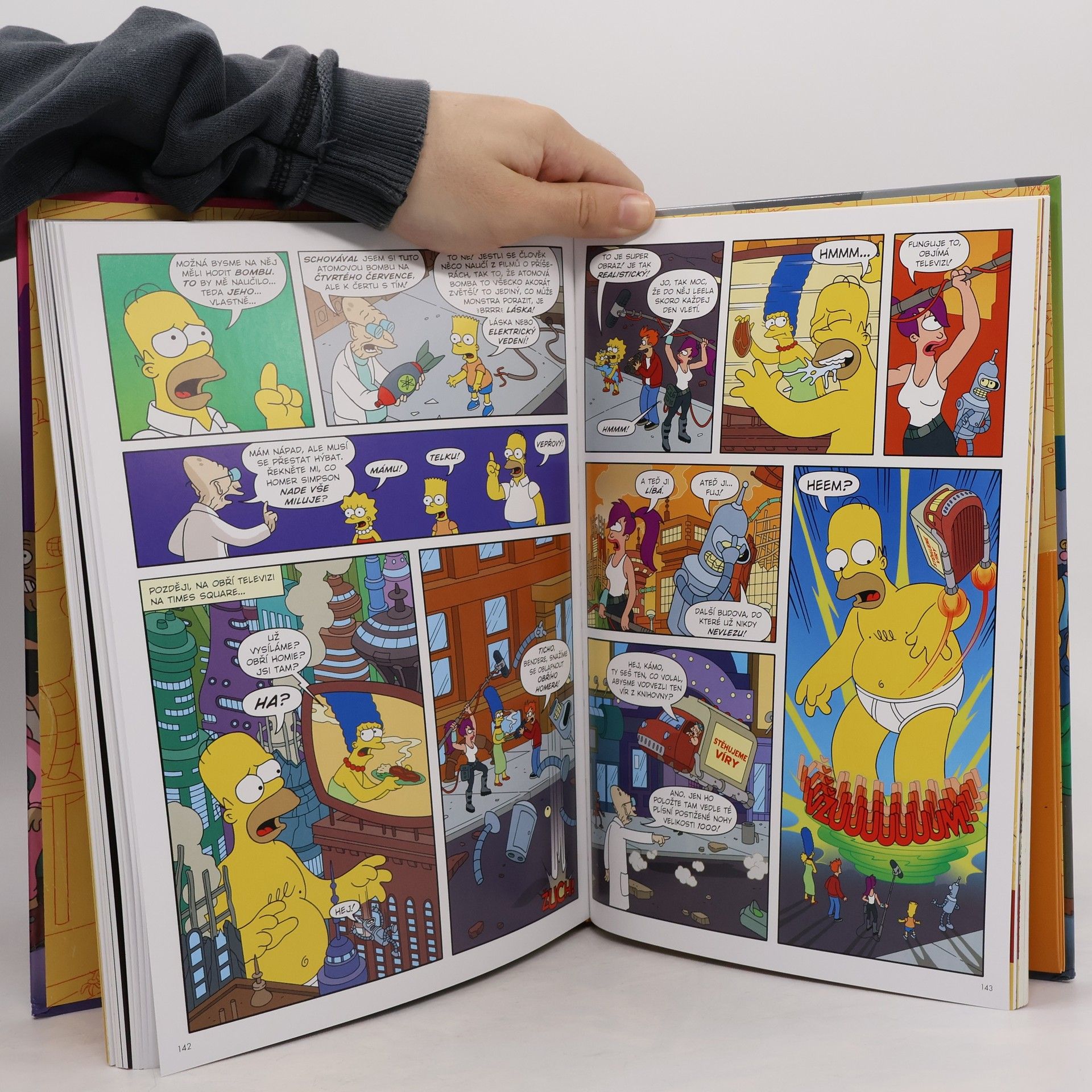 Matt Groening Simpsonovi - Futurama. Propletená lapálie: Crossover (s přílohou)