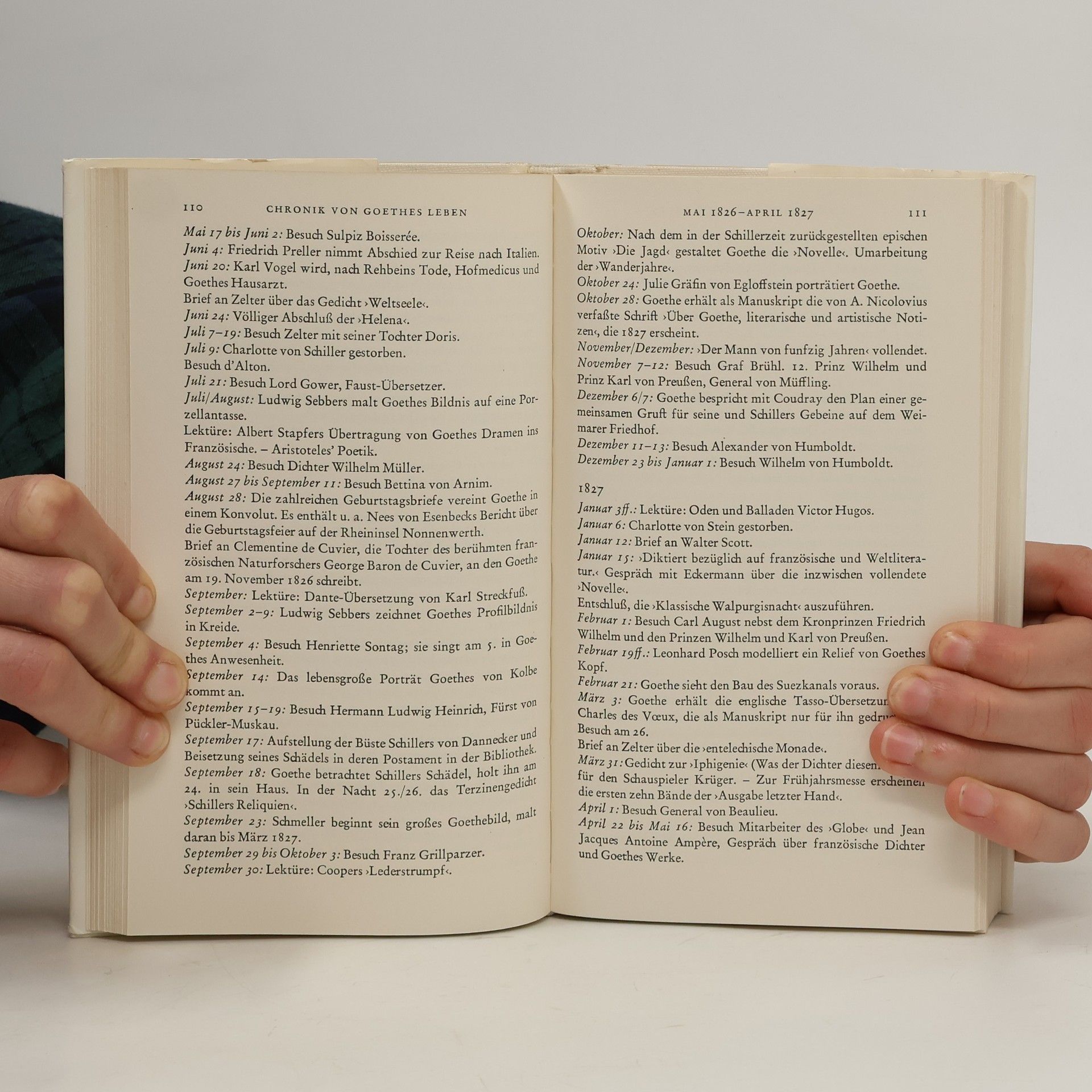 Bernhard Gajek Goethes Leben und Werk in Daten und Bildern