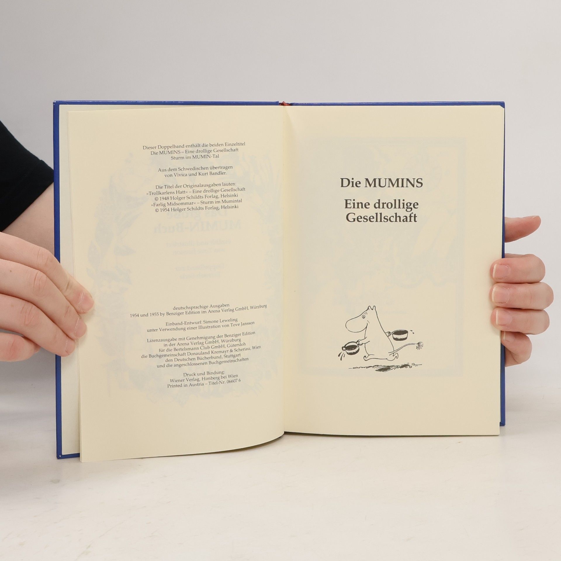Tove Jansson Das grosse Muminbuch