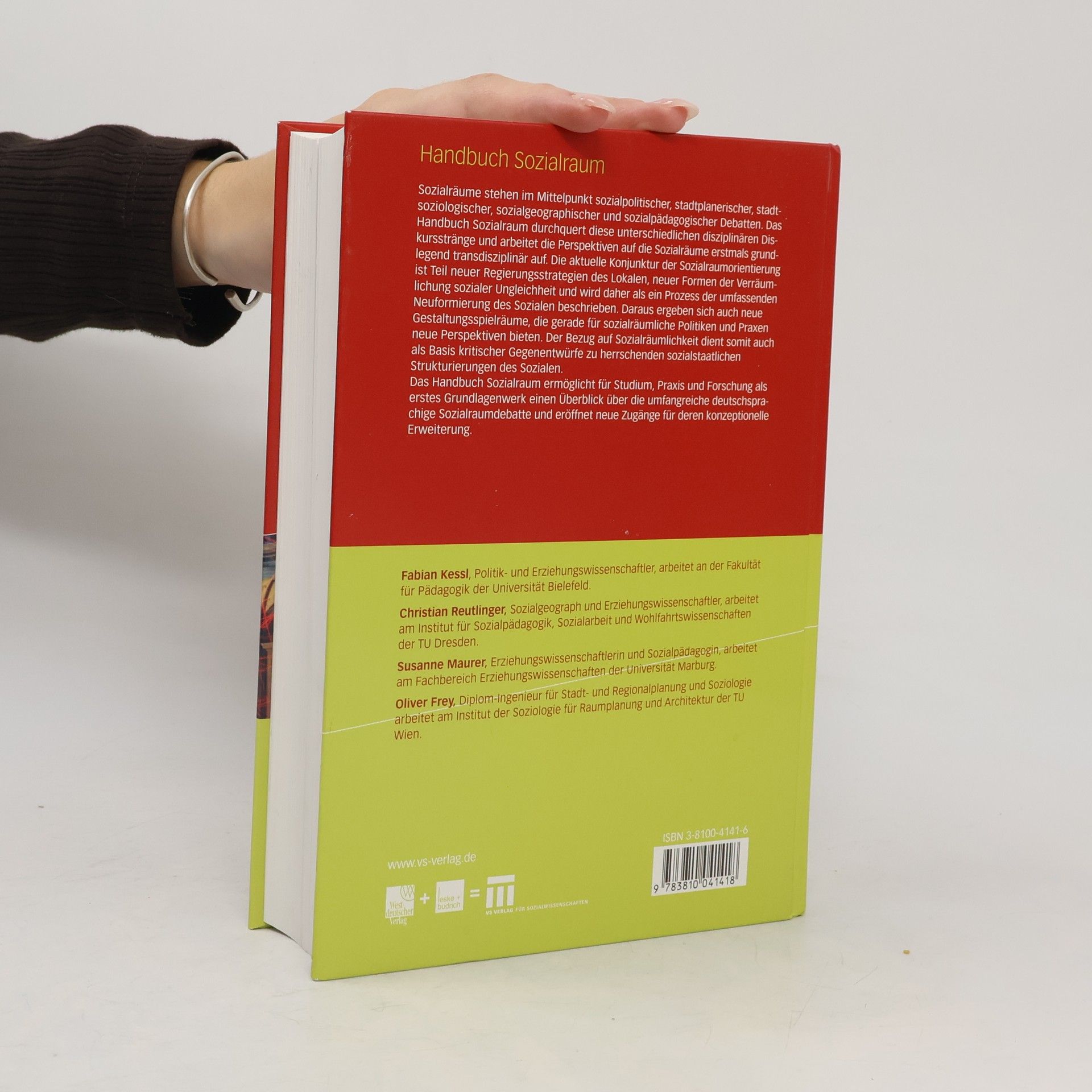 Fabian Kessl Handbuch Sozialraum