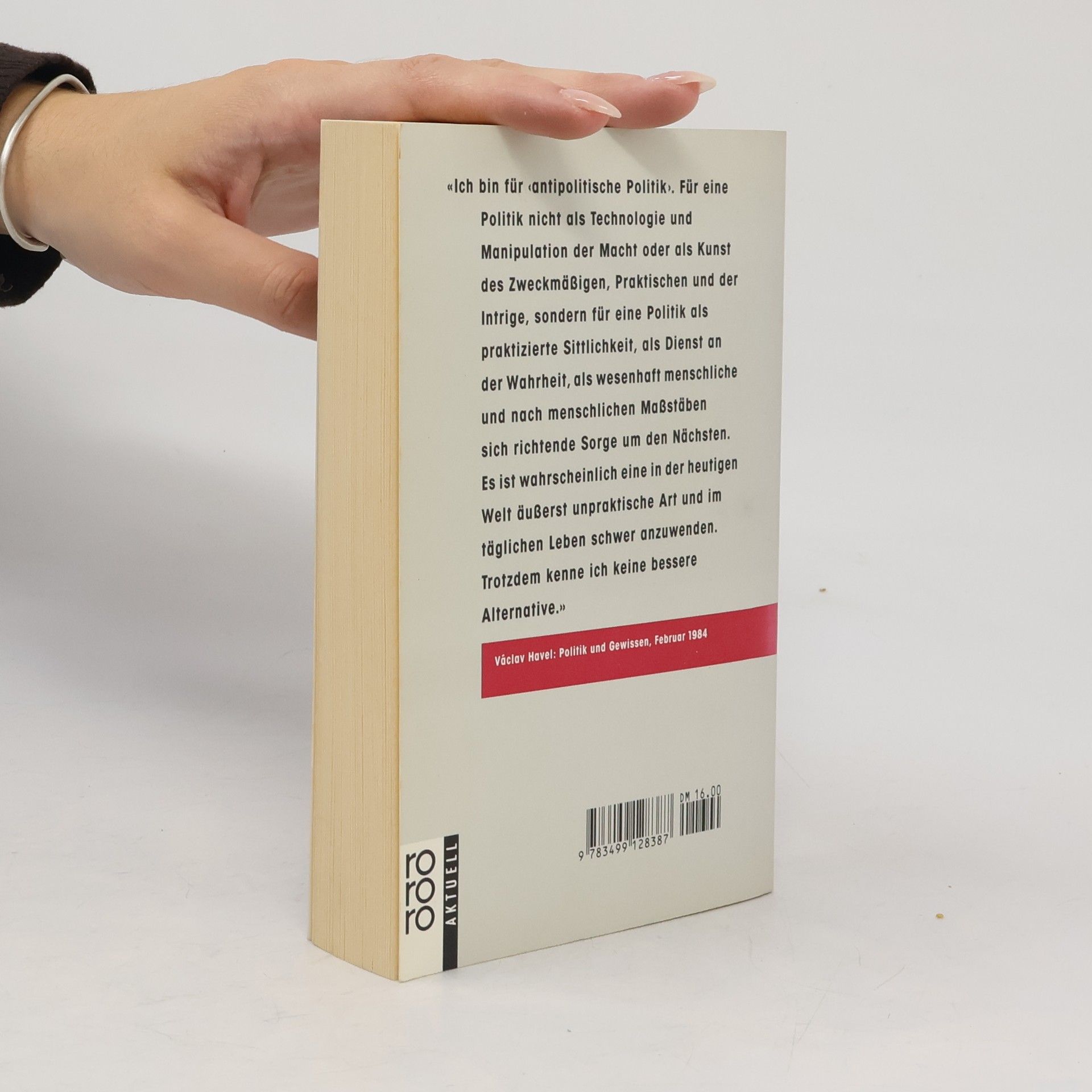 Václav Havel Am Anfang war das Wort : Texte von 1969 bis 1990