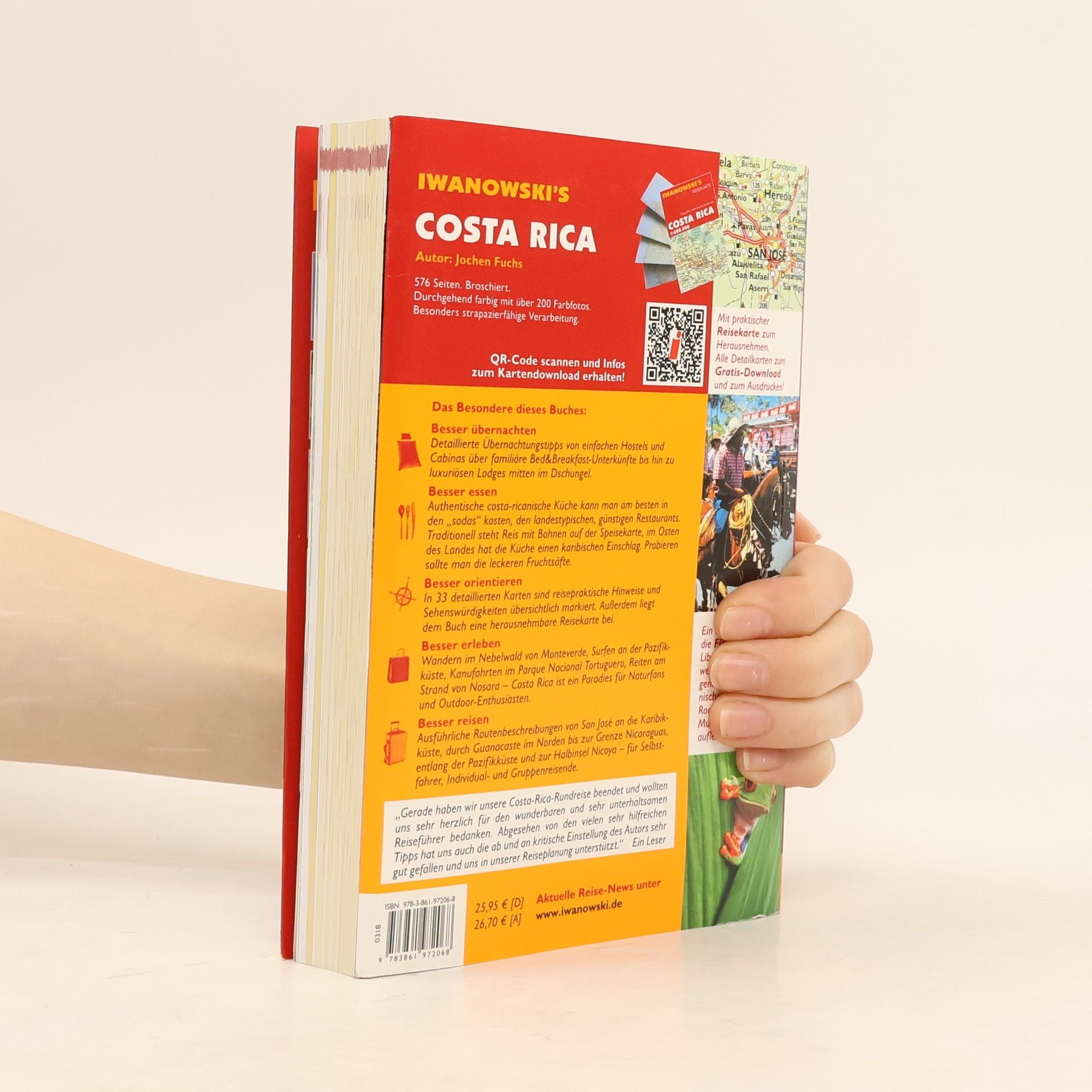 Jochen Fuchs Iwanowski's Reiseführer: Costa Rica - 3. Auflage