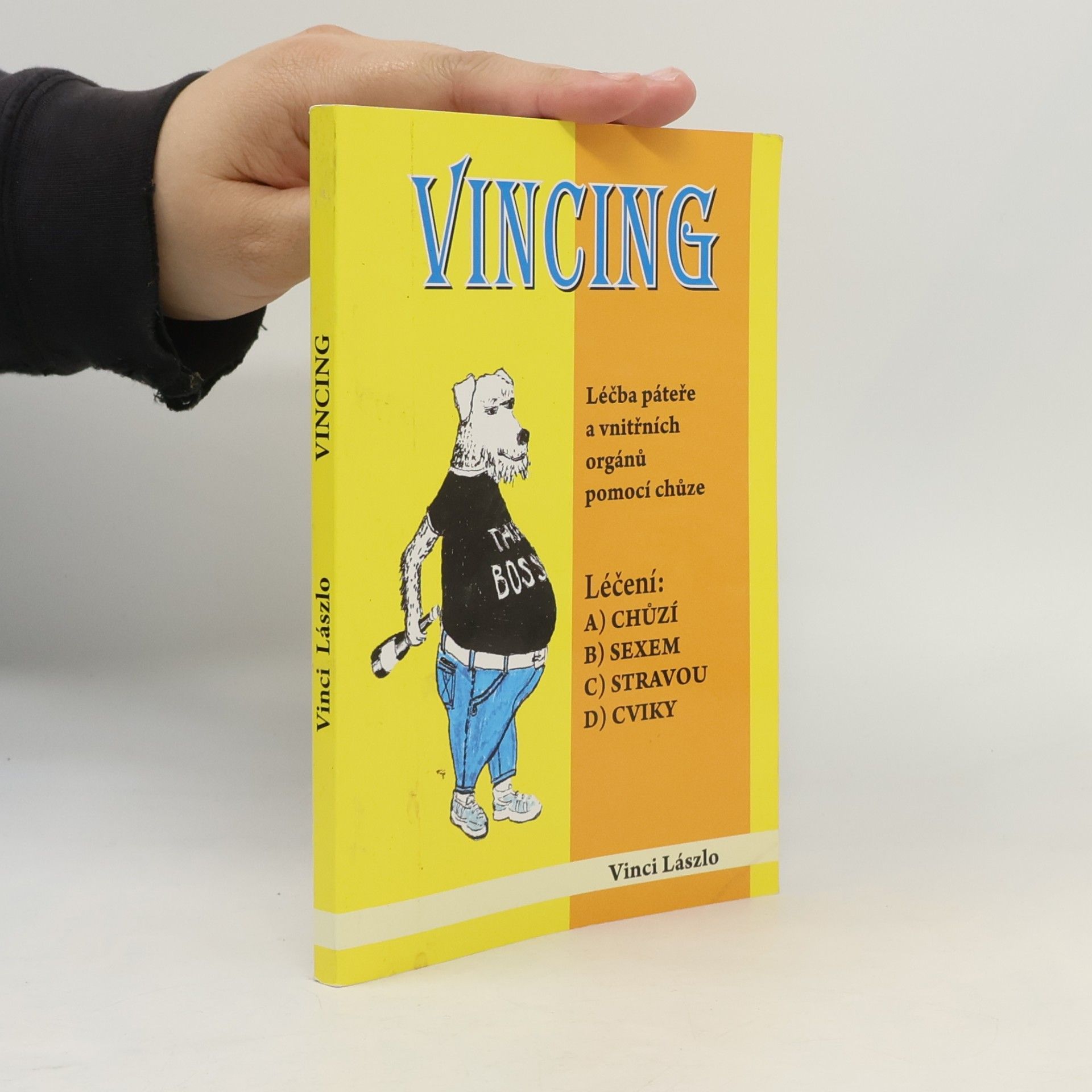 Vincenc László Vincing. Léčba páteře a vnitřních orgánů pomocí chůze