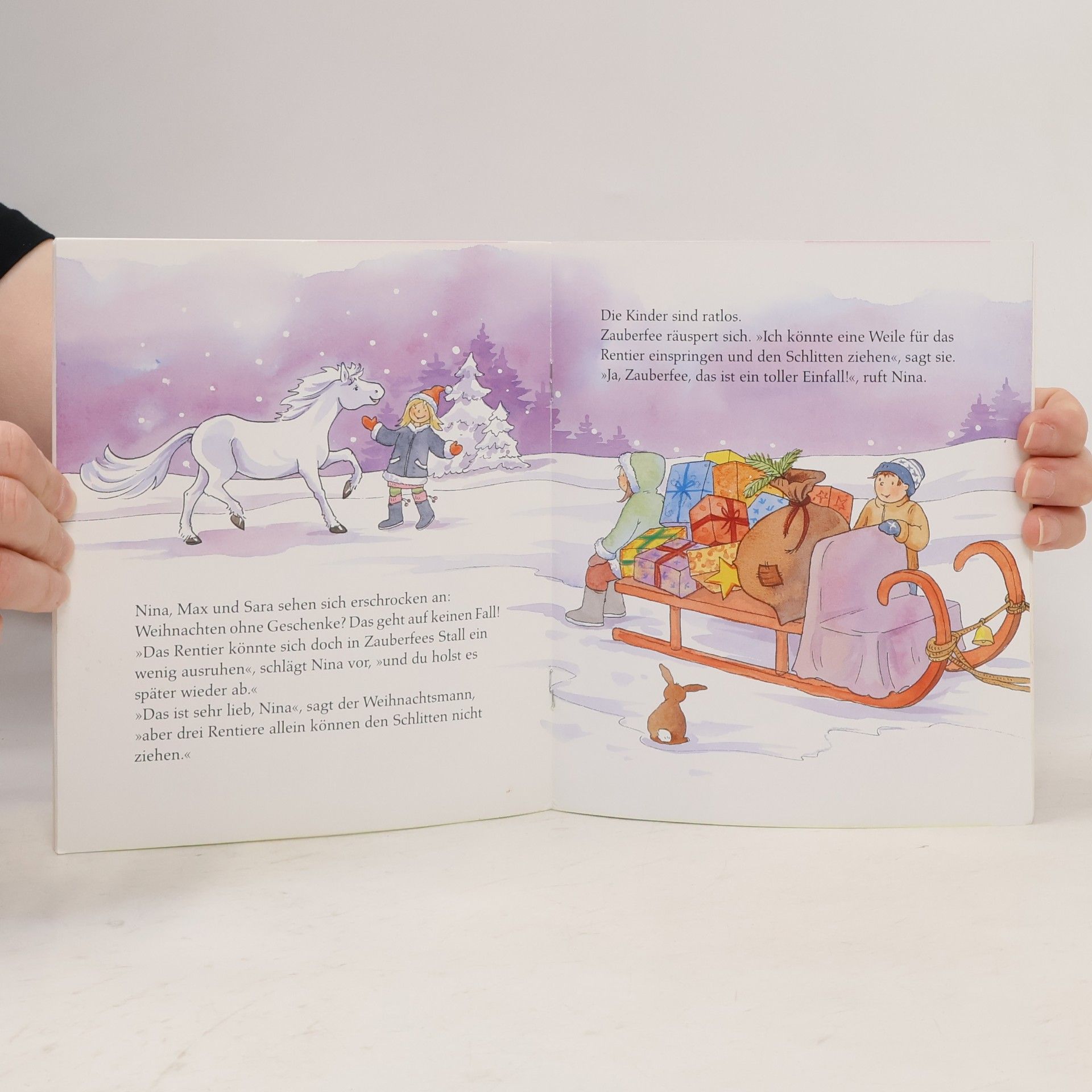 Sabine Streufert Maxi Bilderbuch: Pony Zauberfee - Weihnachtsmann in Not