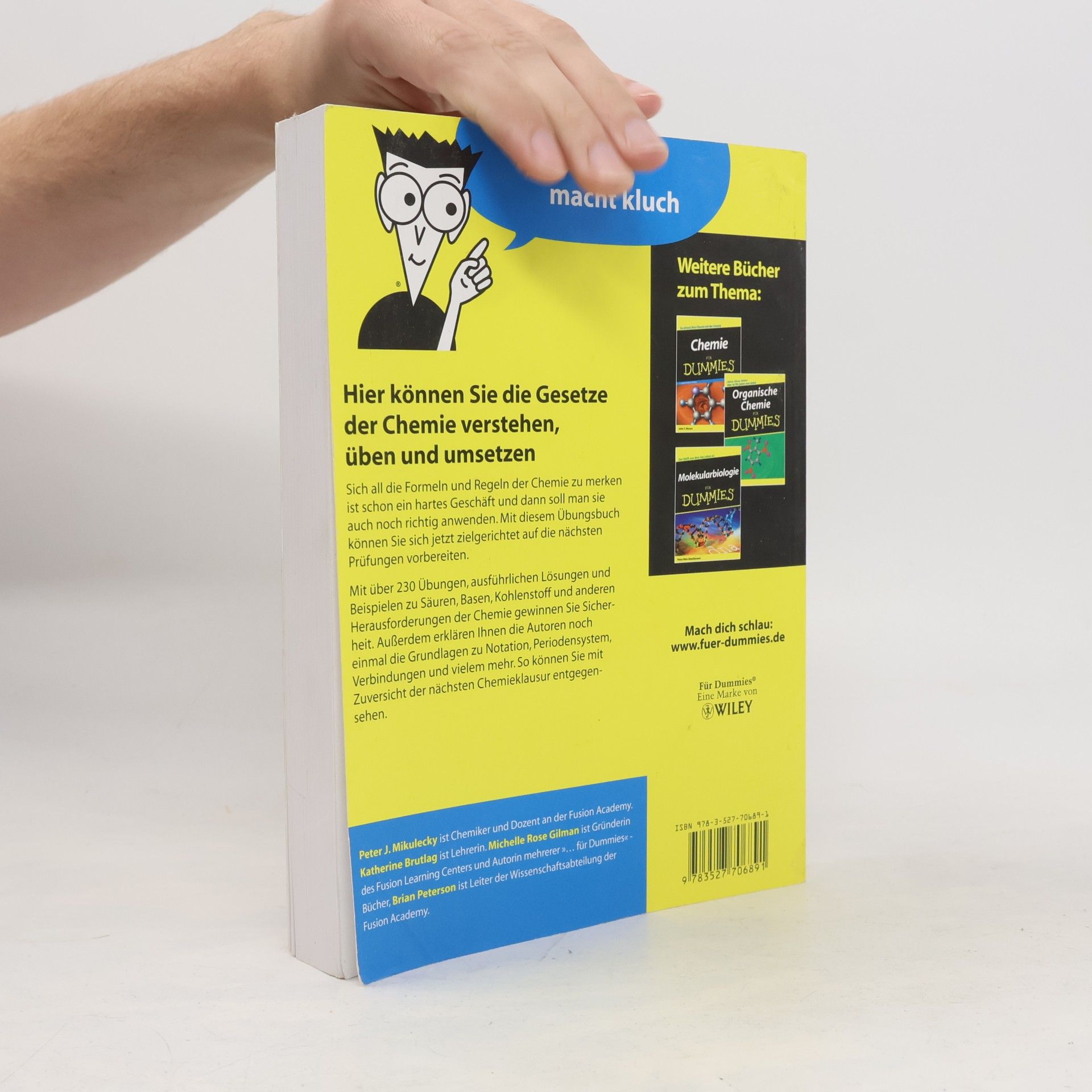 Peter Mikulecký Übungsbuch Chemie für Dummies