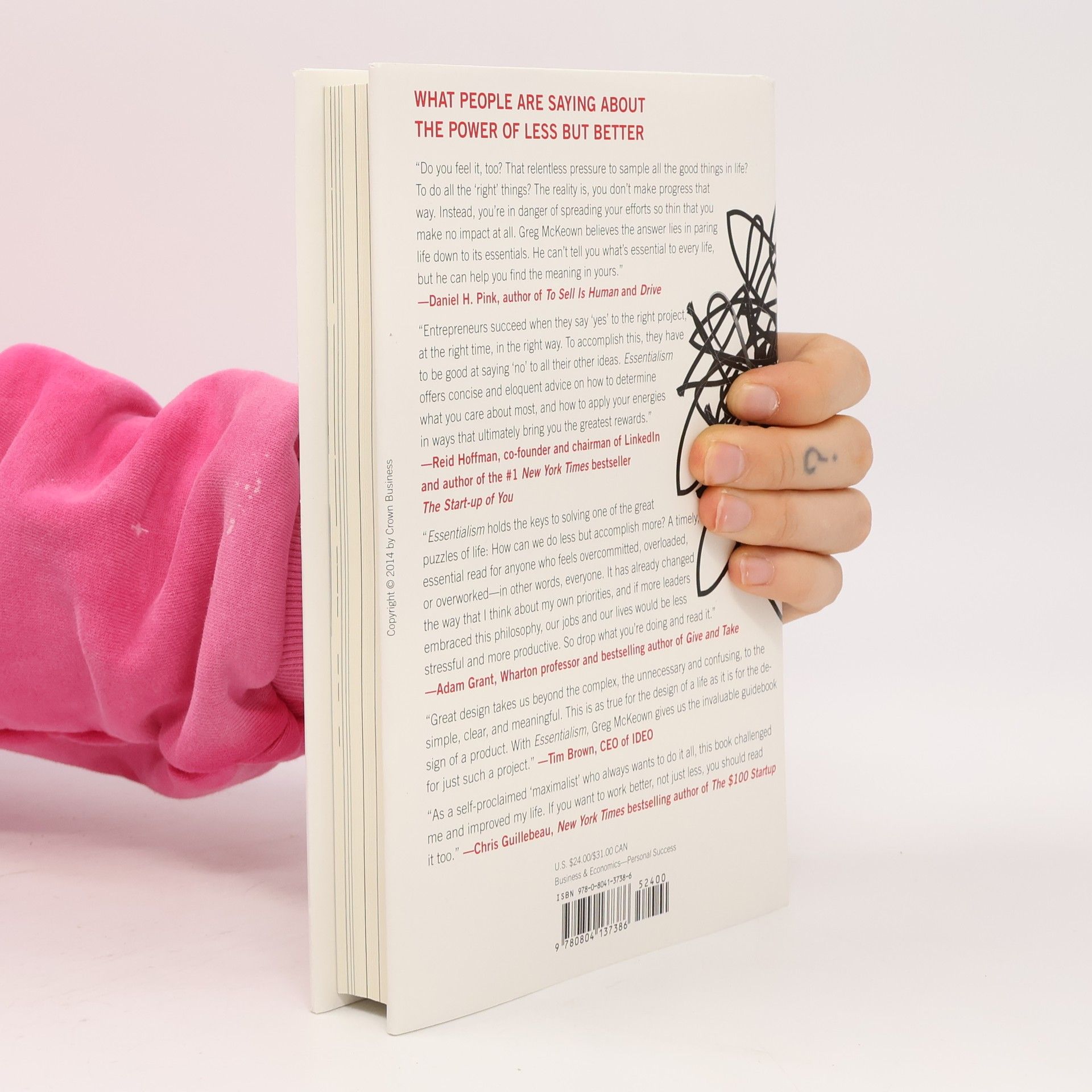 Greg McKeown Essentialism: The Disciplined Pursuit of Less