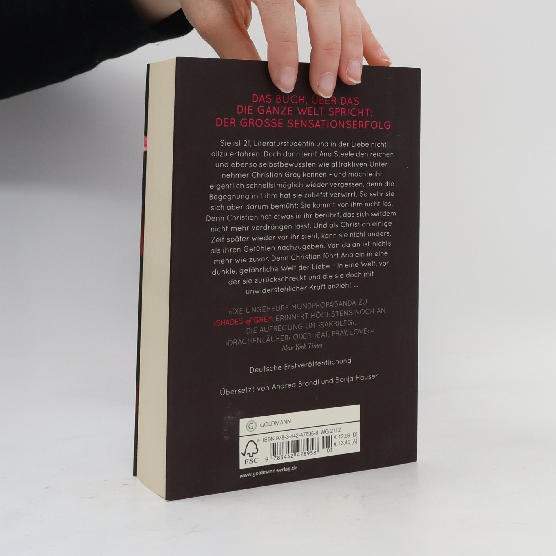 E. L. James Shades of Grey. Geheimes Verlangen