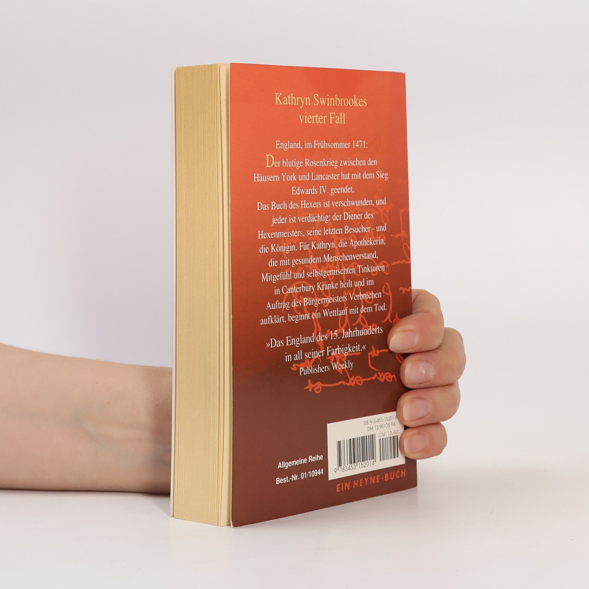 Paul C. Doherty Die Heilerin von Canterbury und das Buch des Hexers
