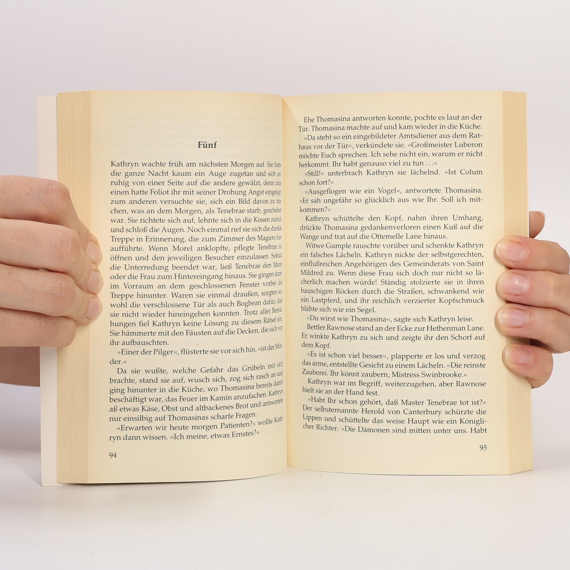 Paul C. Doherty Die Heilerin von Canterbury und das Buch des Hexers