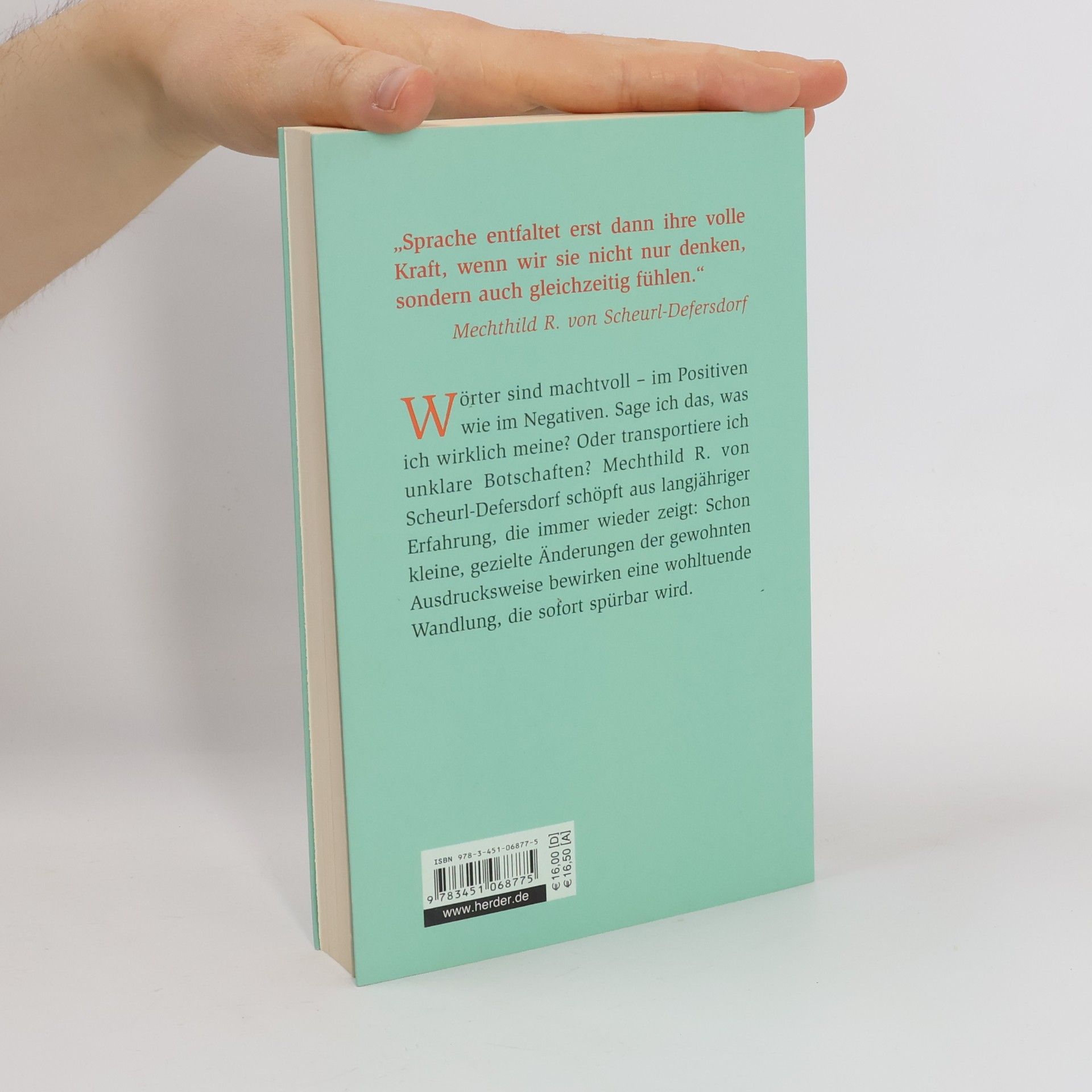 Mechthild R. von Scheurl Defersdorf In der Sprache liegt die Kraft