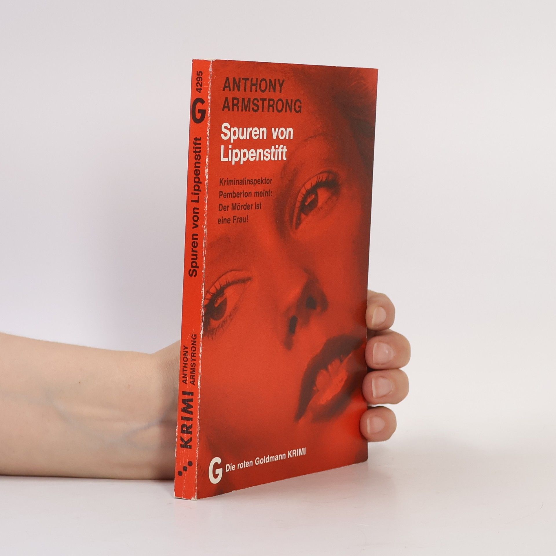 Anthony Armstrong Spuren von Lippenstift