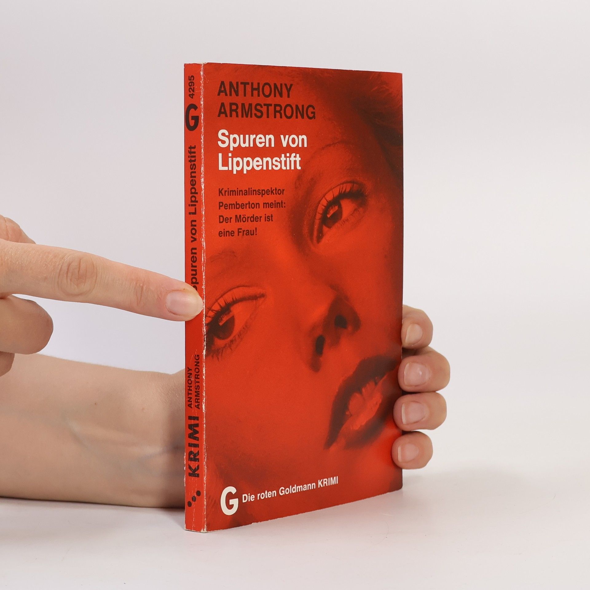 Anthony Armstrong Spuren von Lippenstift
