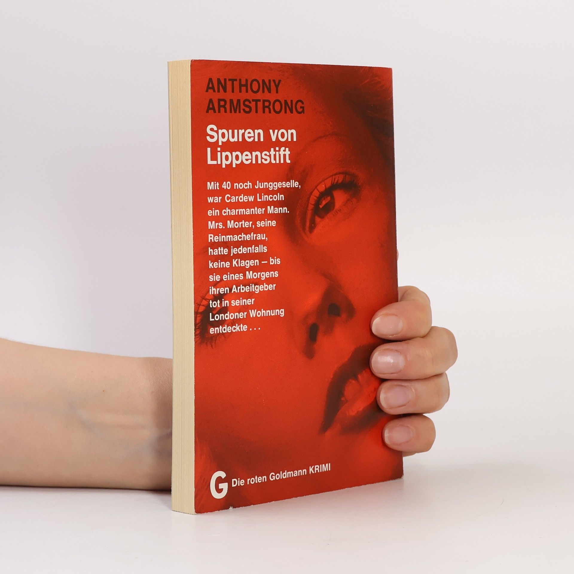 Anthony Armstrong Spuren von Lippenstift