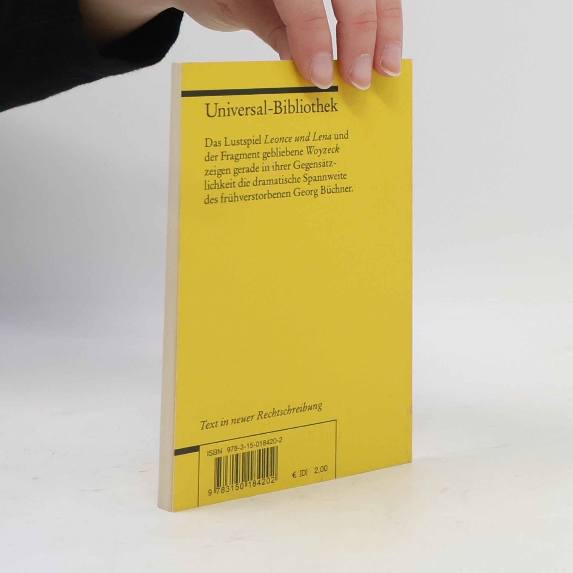 Georg Büchner Woyzeck. Leonce und Lena