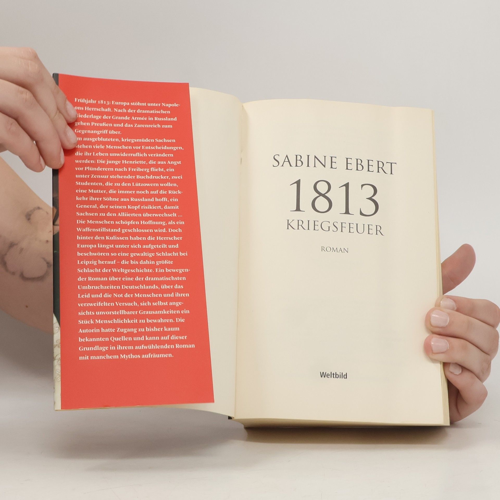 Sabine Ebert 1813 - Kriegsfeuer