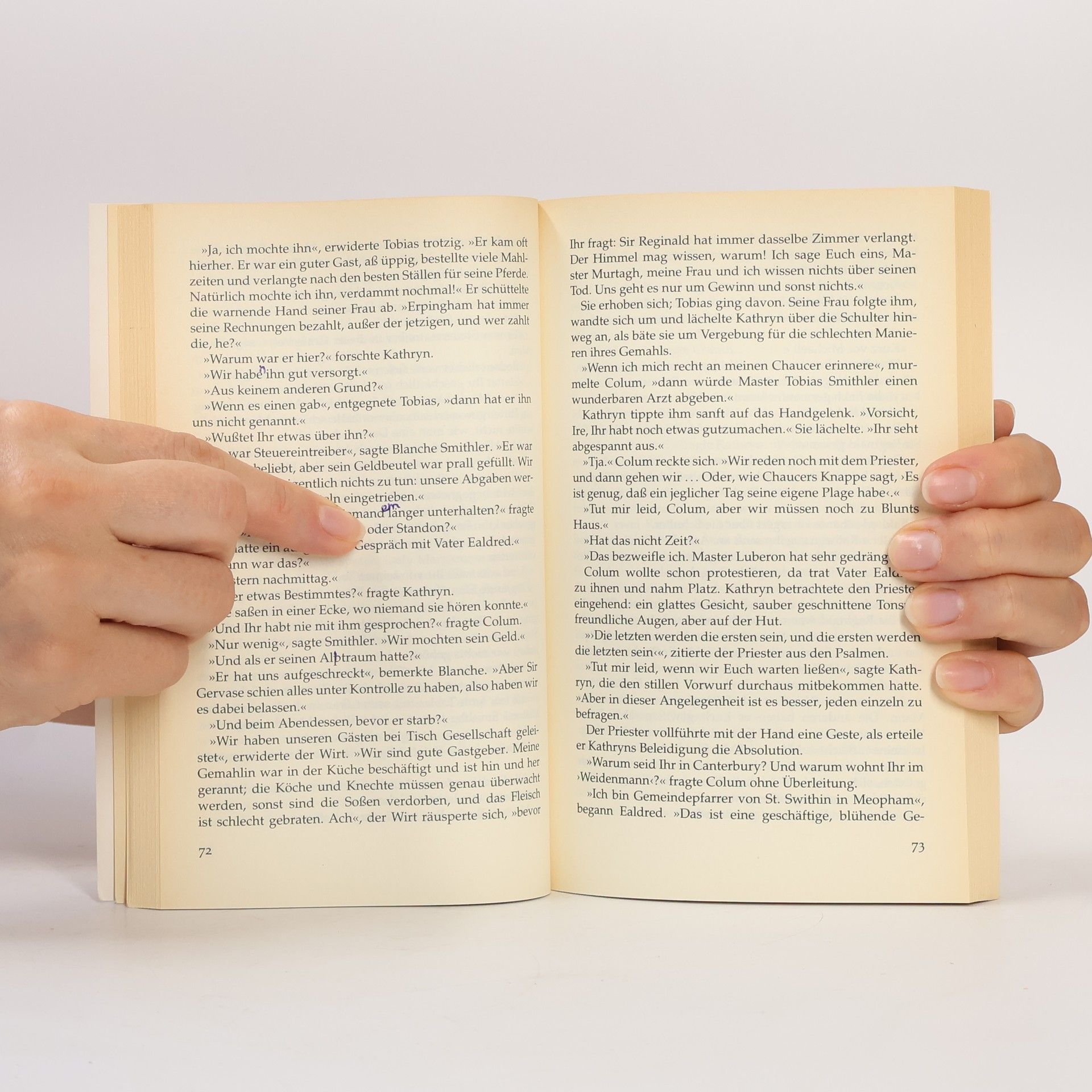 Paul C. Doherty Die Heilerin von Canterbury und der Becher des Todes