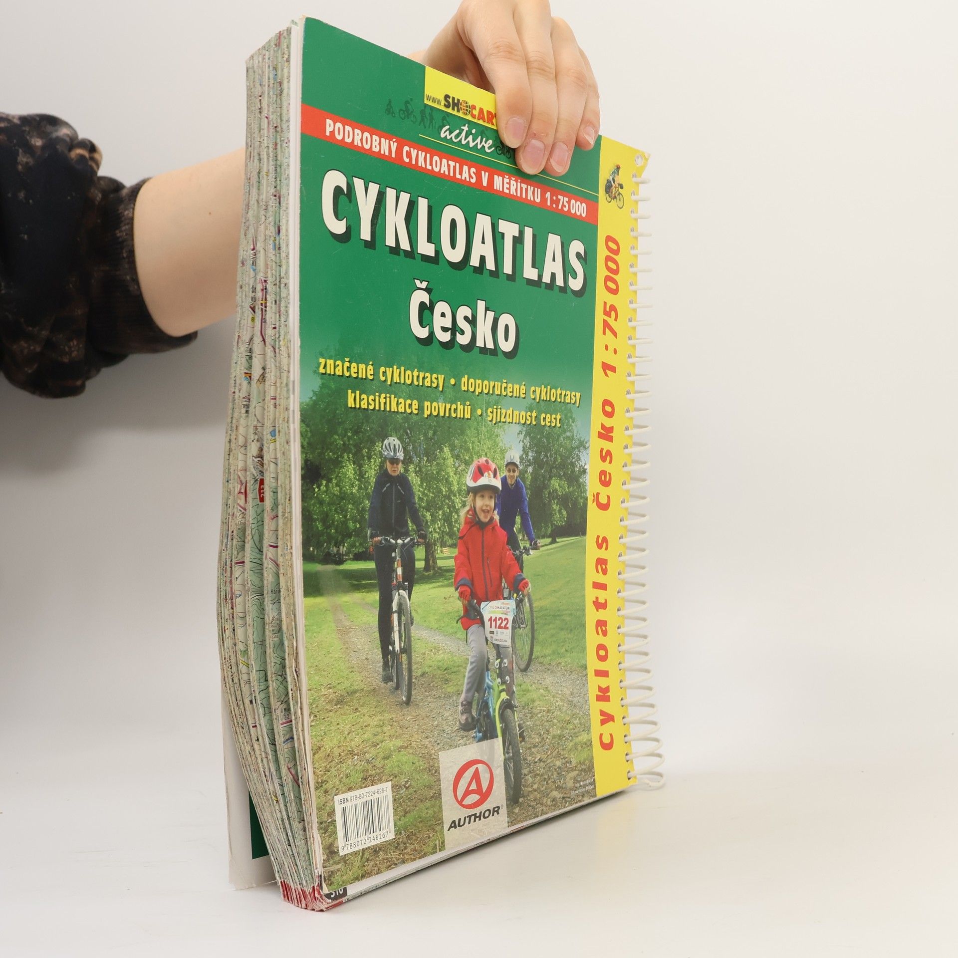 Kolektiv autorů Cykloatlas Česko 1:75000
