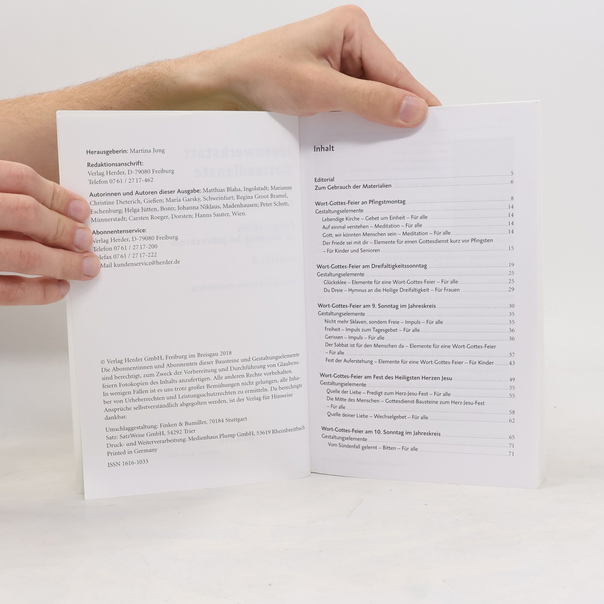 Collectif d'auteurs Nr. 6/2015. Ideenwerkstatt Gottesdienste