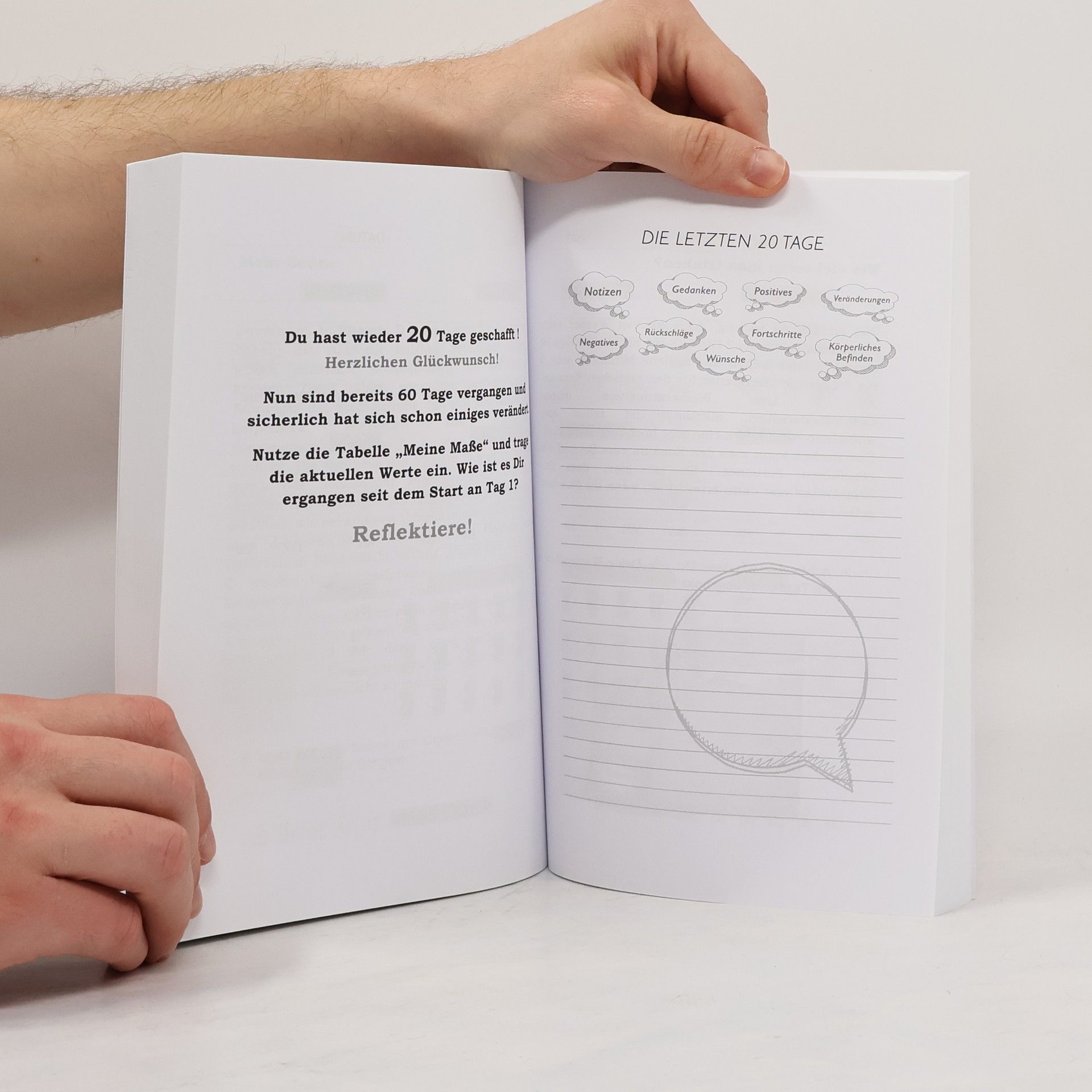 Scott Wilbertz Abnehmtagebuch zum Ausfüllen