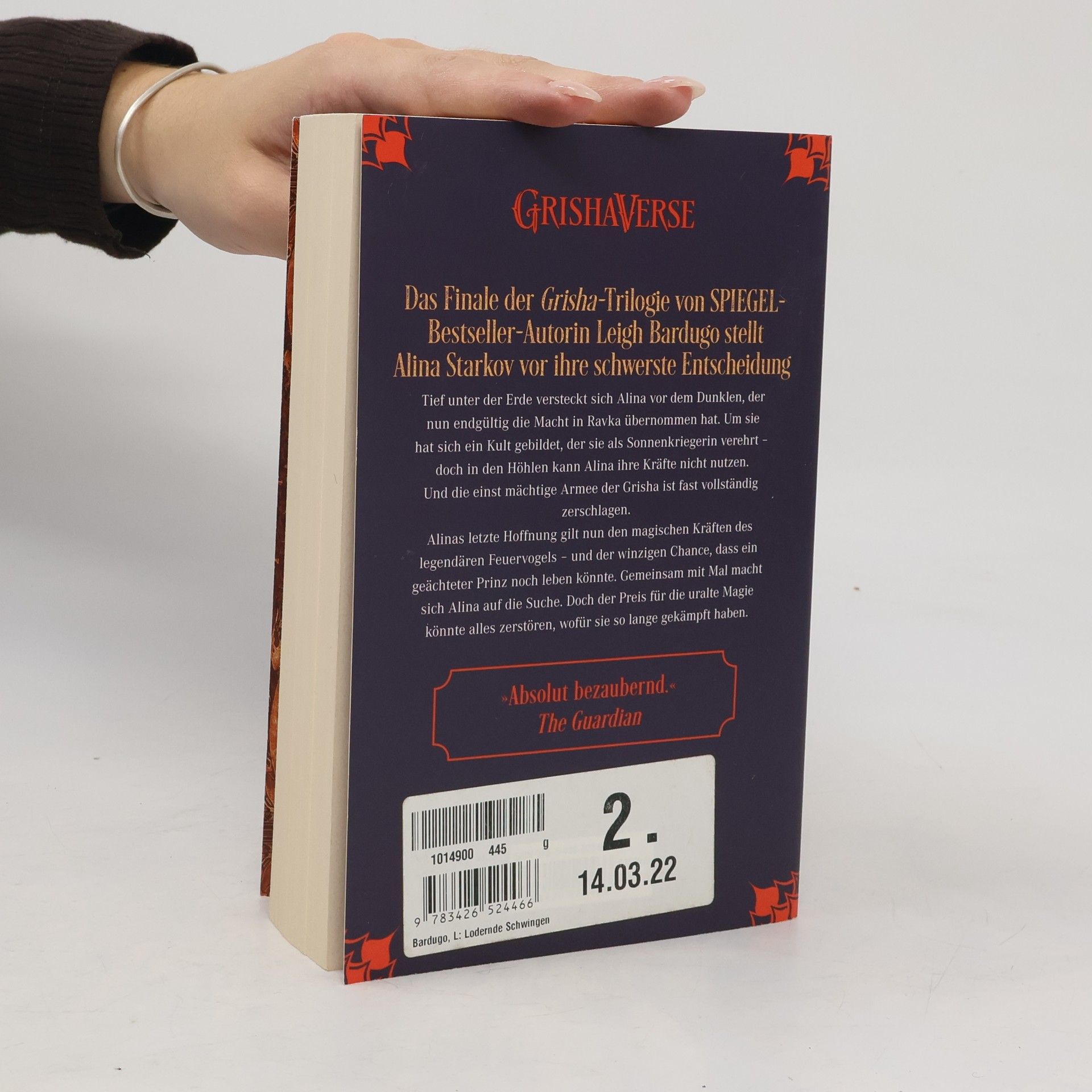 Leigh Bardugo Lodernde Schwingen