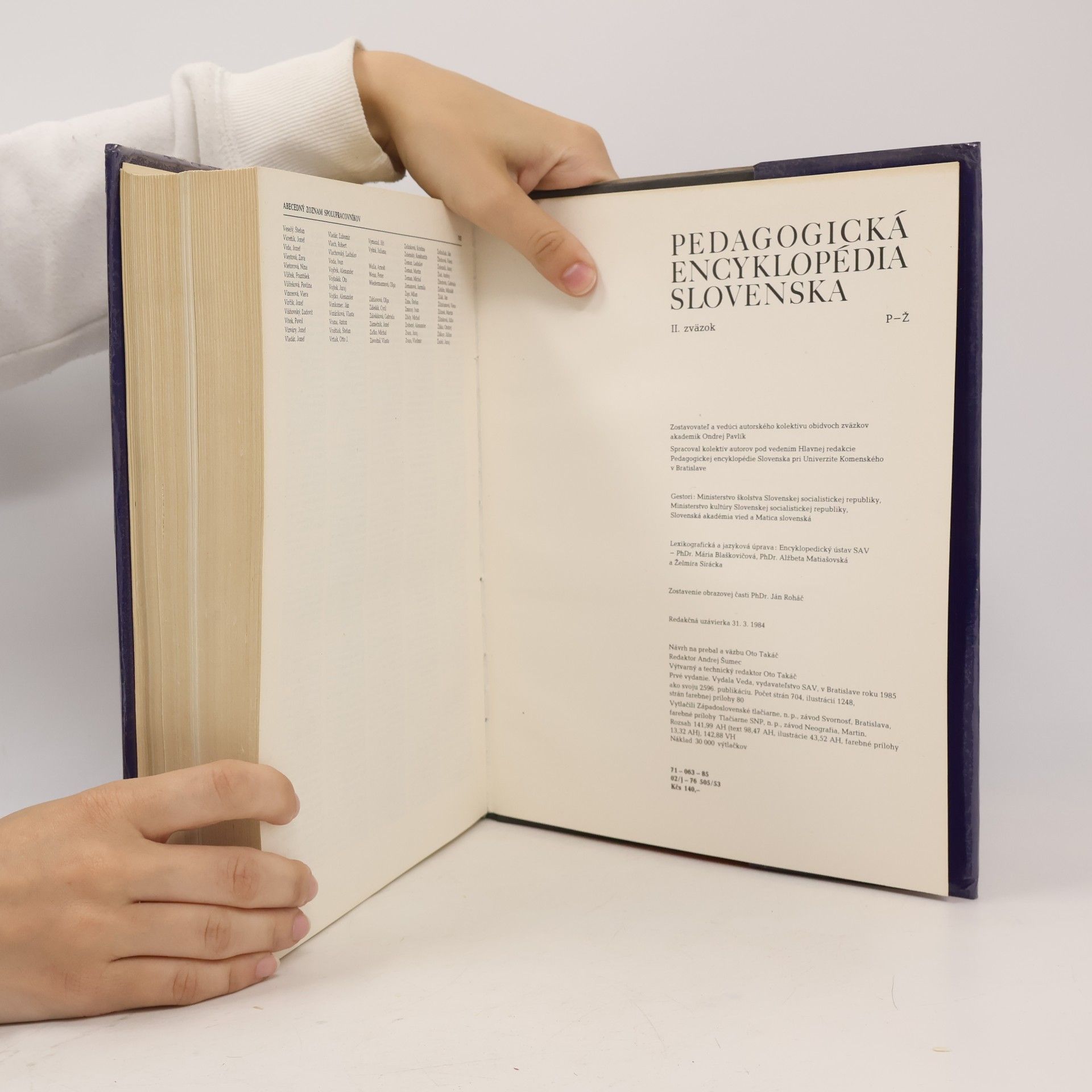 Autorenkollektiv Pedagogická encyklopédia Slovenska 2. P-Ž
